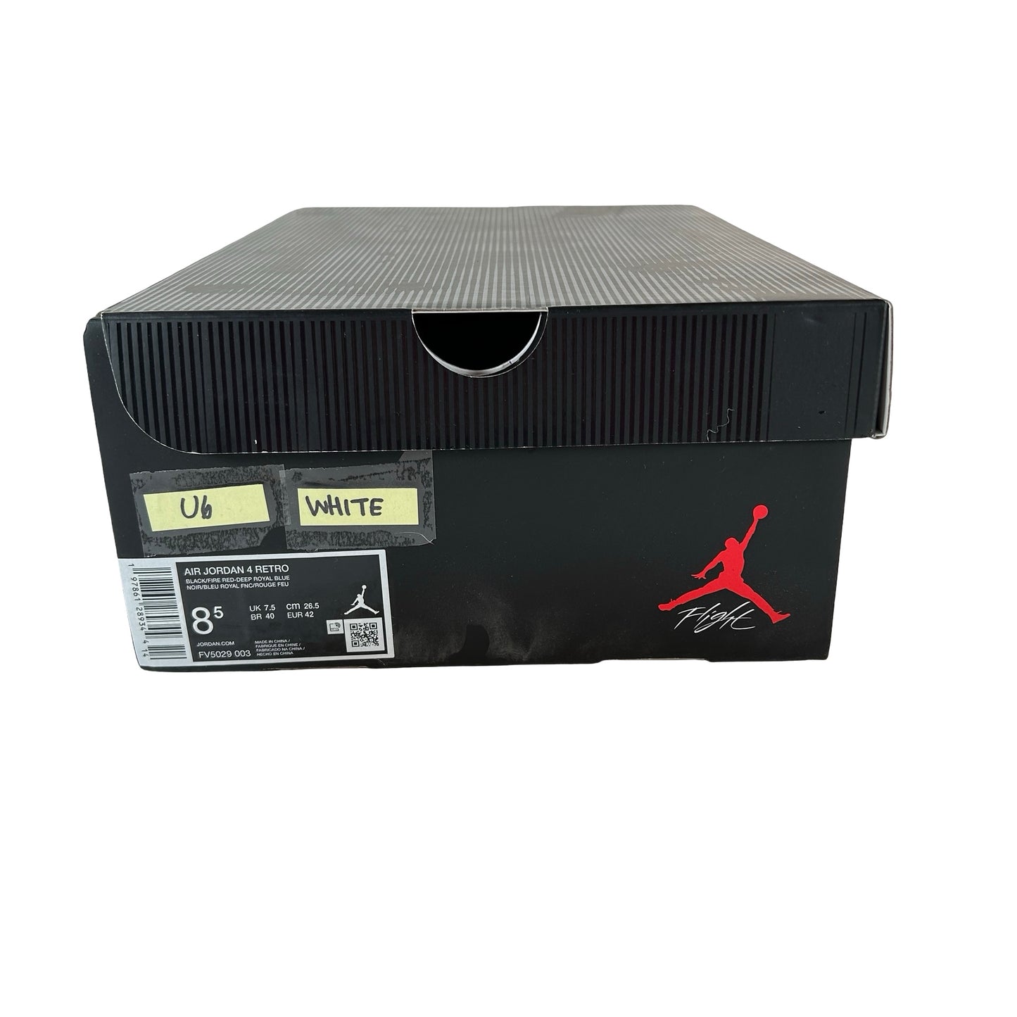 FV5029 003 Jordan 4 Retro Rare Air (White Lettering) [USED] - 8.5 M (Used6)