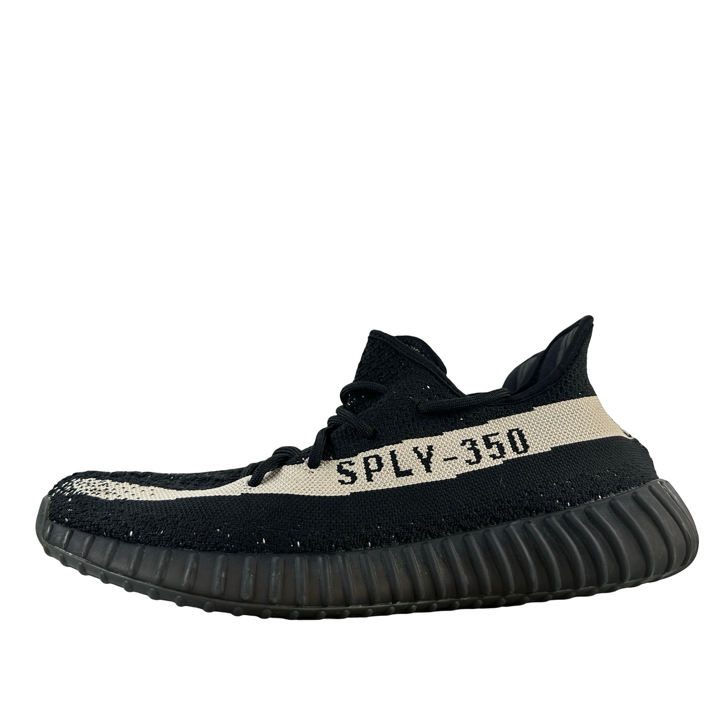 BY1604 adidas Yeezy Boost 350 V2 Core Black White [USED] - 11 M (Used5)