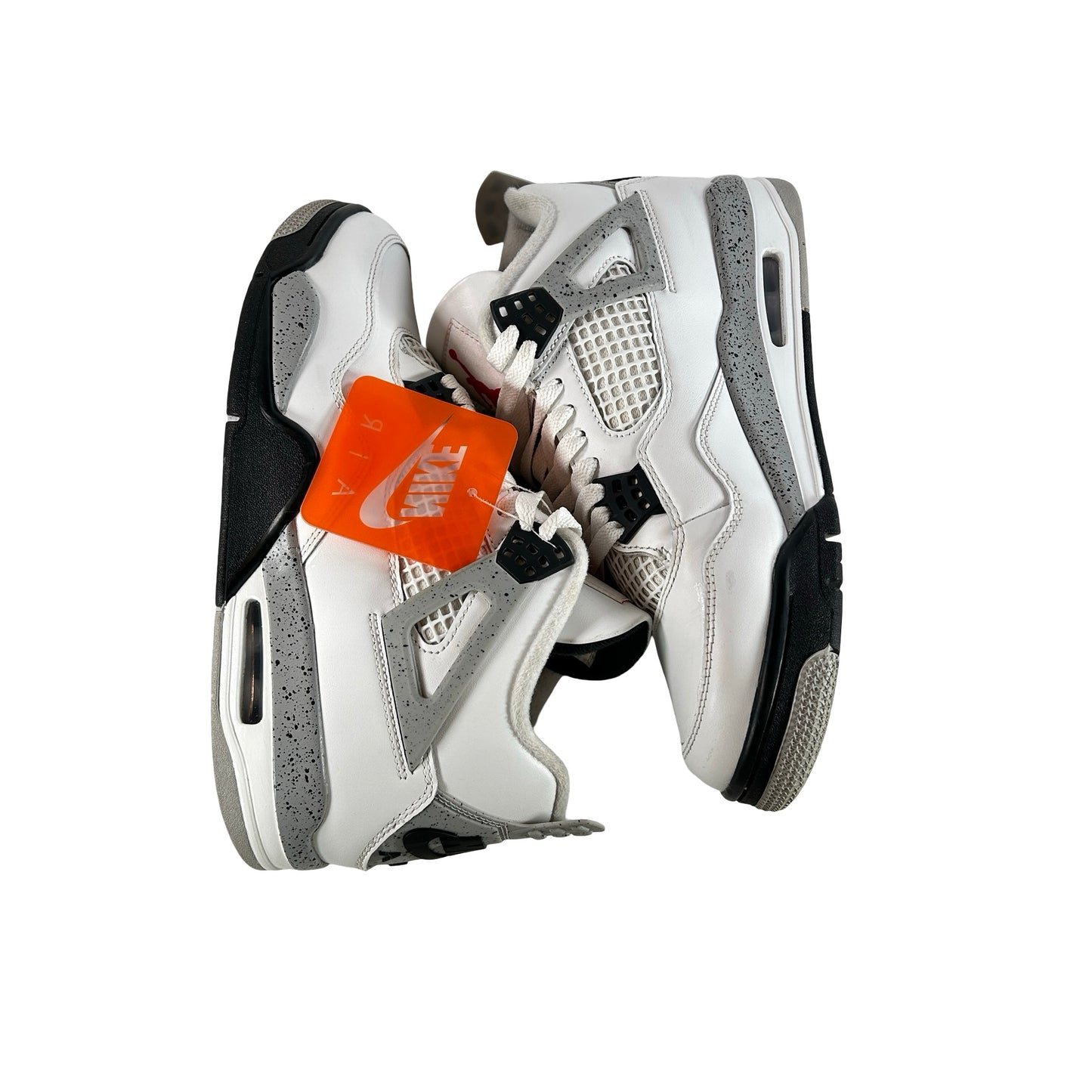 FV5029 100 Jordan 4 Retro White Cement (2025) [USED] - 9 M (Used8)