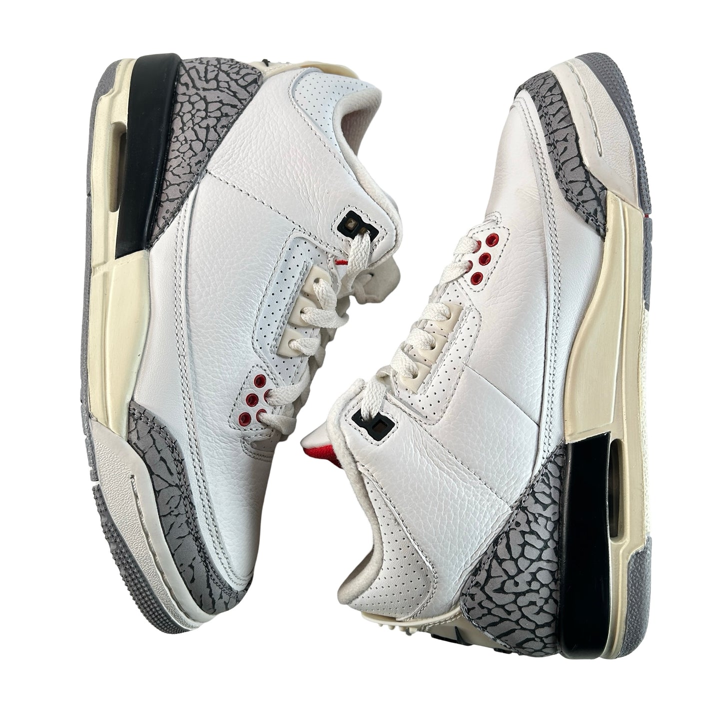 DM0967 100 Jordan 3 Retro White Cement Reimagined (GS) [USED] - 5 Y (Used3)
