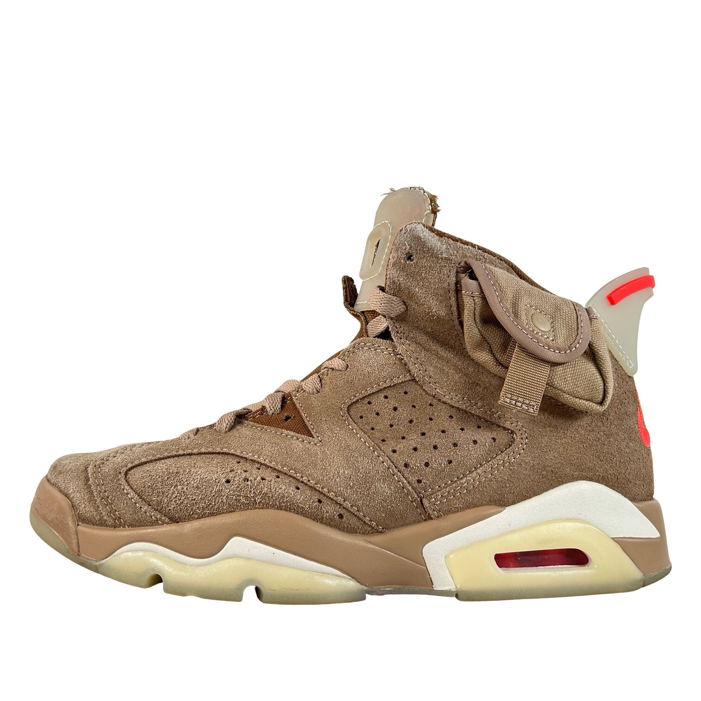 DH0690 200 Jordan 6 Retro Travis Scott British Khaki [USED] - 8 M (Used4)