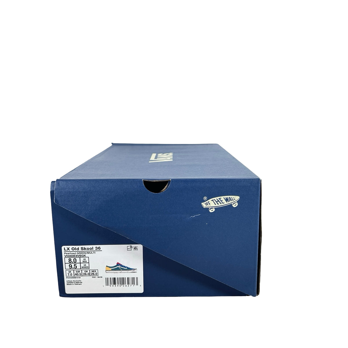 VN000E8VBGK Vans LX Old Skool 36 Pearlized Pack Yacht Club [USED] - 8 M (Used)