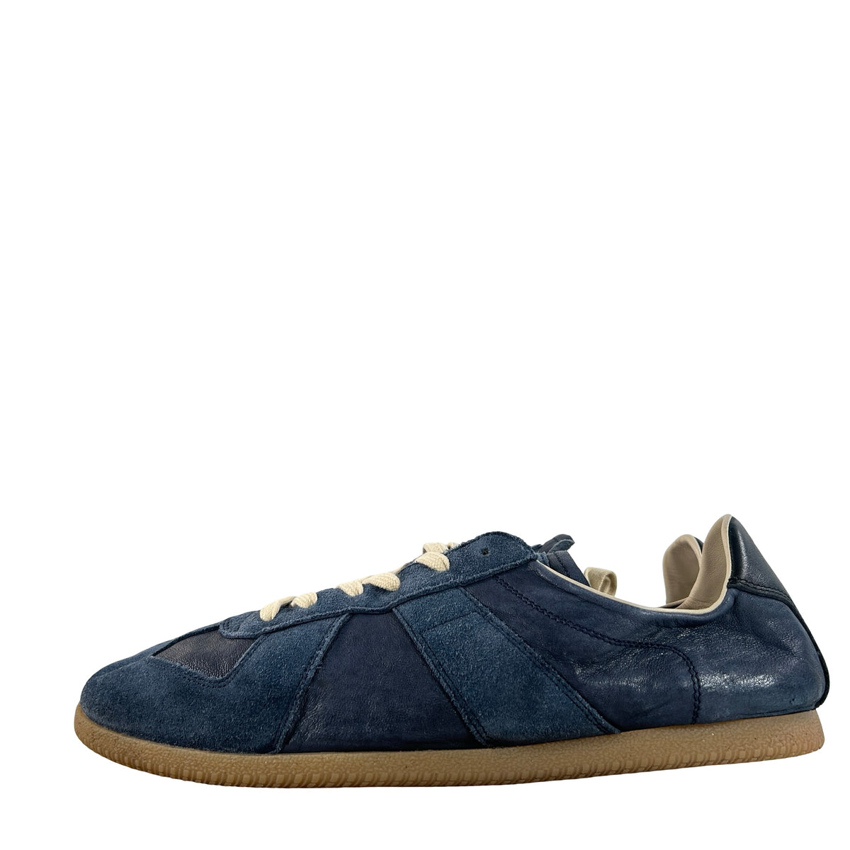 S57WS0557 Maison Margiela Replica Soft Sneakers Navy [USED] - EU 45 (Used)