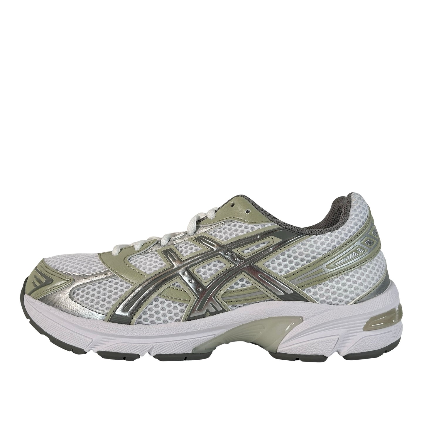 1202A164 124 ASICS Gel-1130 White Dried Leaf Green (Women's) [USED] - 6 M / 7.5 W
