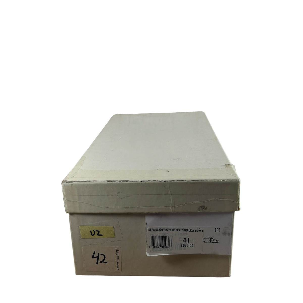 S57WS0236P1895101 Maison Margiela Replica Sneakers White [USED] - EU 41 (Used2)