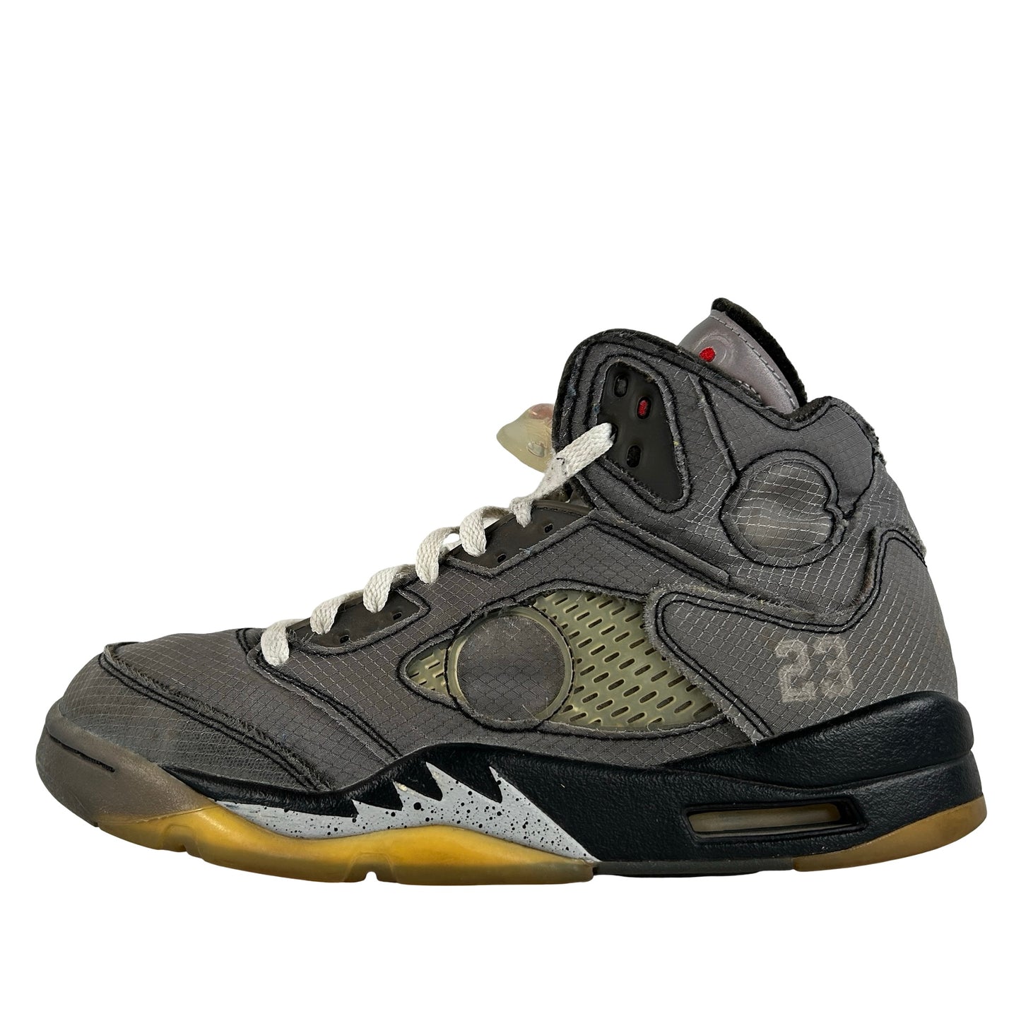 CT8480 001 Jordan 5 Off-White Black [USED] - 8.5 M (Used3)