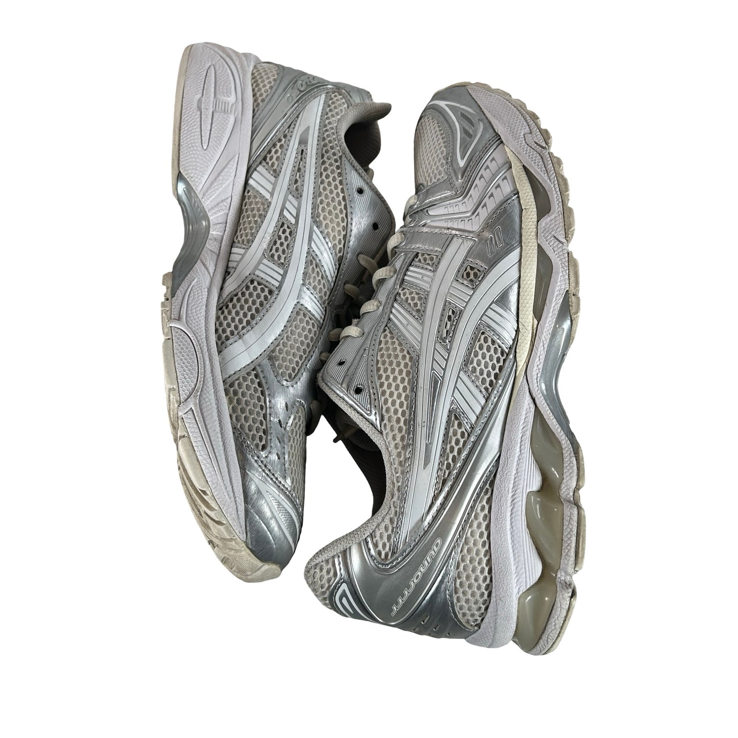 1201A457 100 ASICS Gel-Kayano 14 JJJJound Silver White [USED] - 9 M (Used)