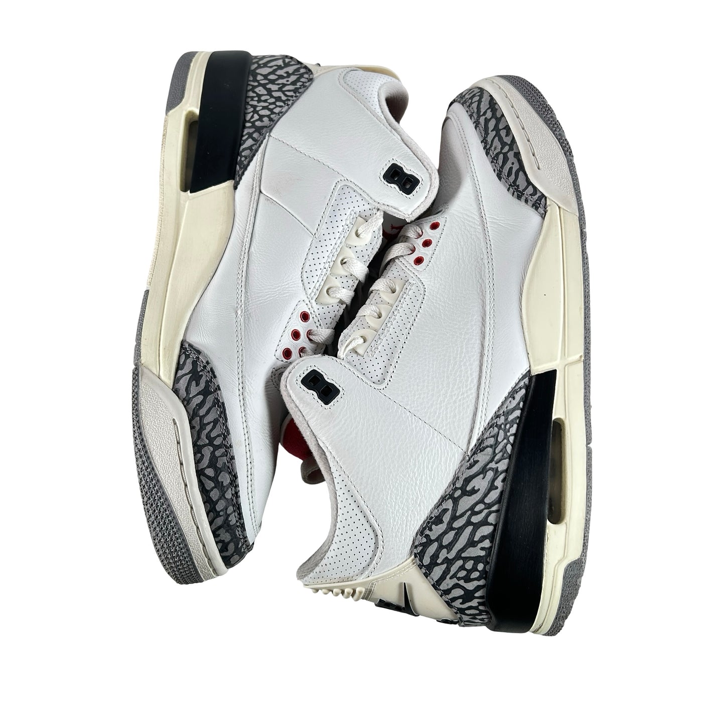 DN3707 100 Jordan 3 Retro White Cement Reimagined [USED] - 12 M (Used15)