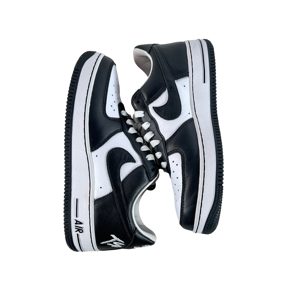 FJ5756 100 Nike Air Force 1 Low QS Terror Squad Blackout [USED] - 5 M (Used) (Special Box)