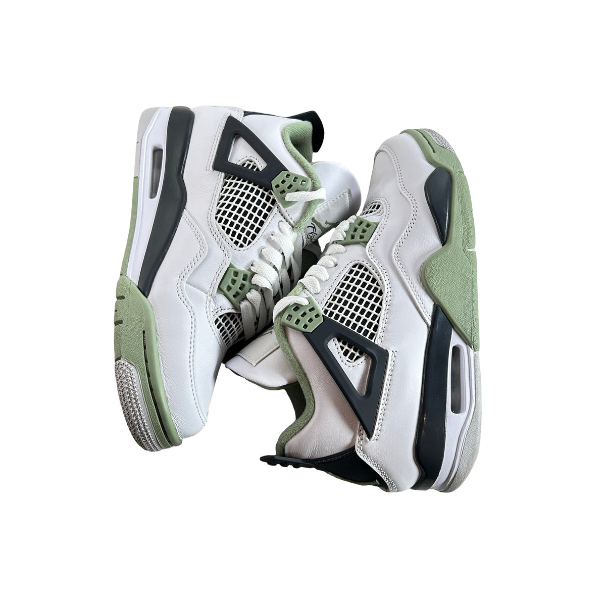 AQ9129 103 Jordan 4 Retro Seafoam (W) [USED] - 6 W (Used3)