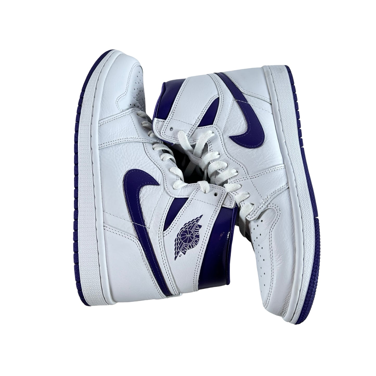 CD0461 151 Wmns Jordan 1 Retro High Court Purple [USED] - 9.5 W (Used)