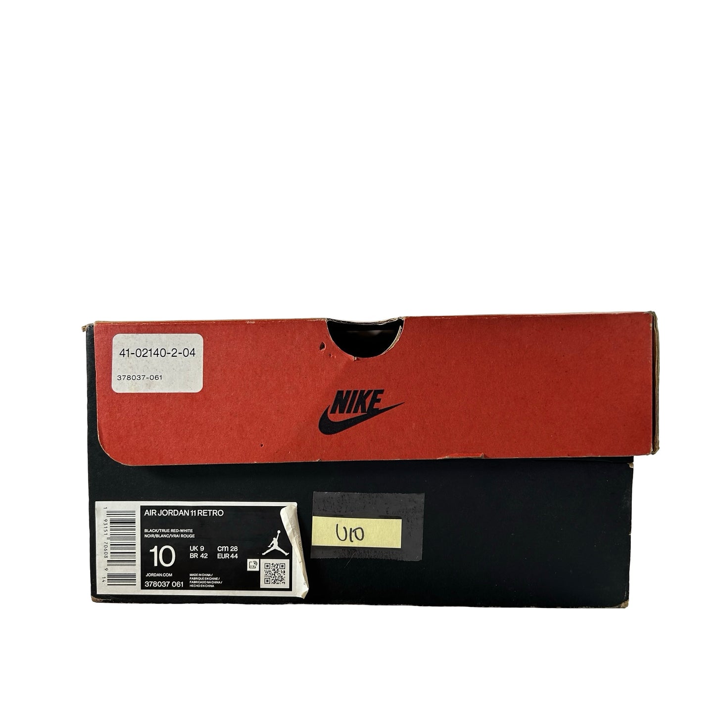 378037 061 Jordan 11 Bred (2019) [USED] - 10 M (Used10)