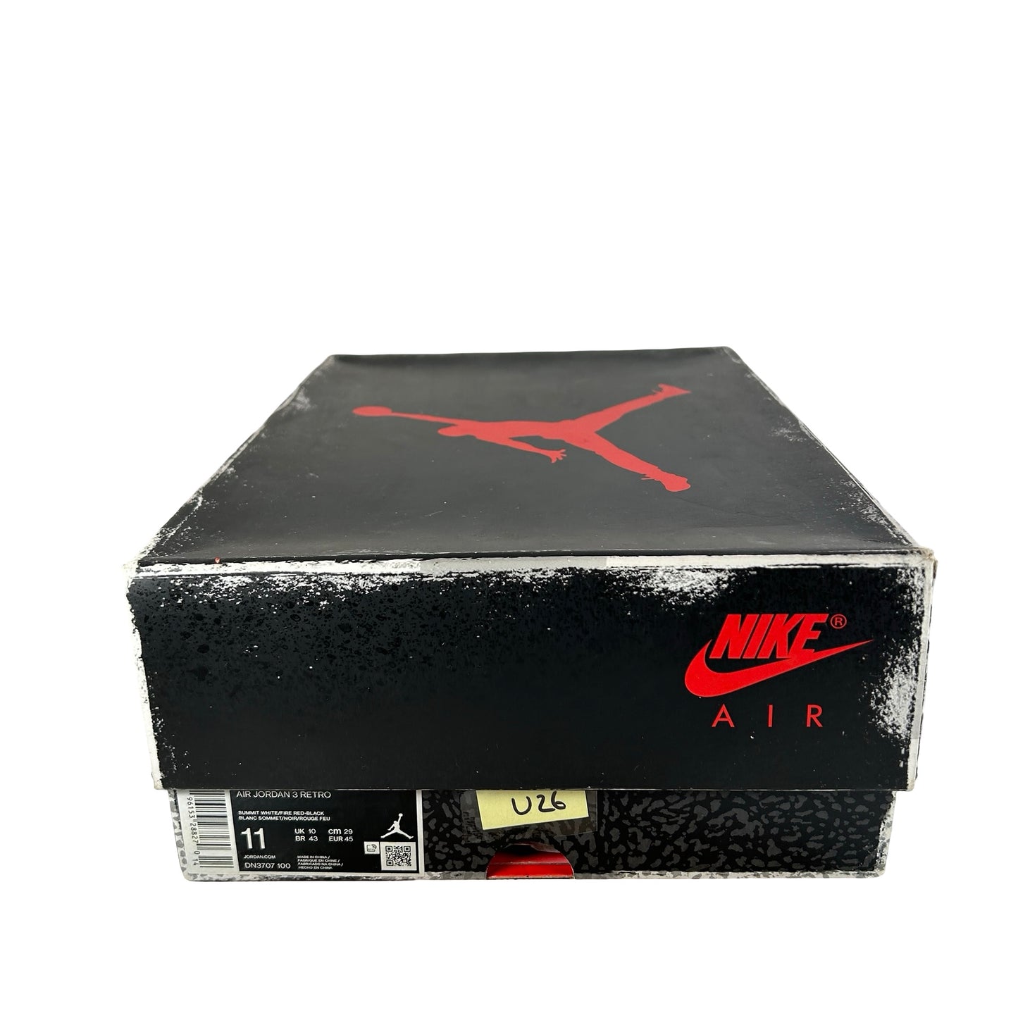 DN3707 100 Jordan 3 Retro White Cement Reimagined [USED] - 11 M (Used26)