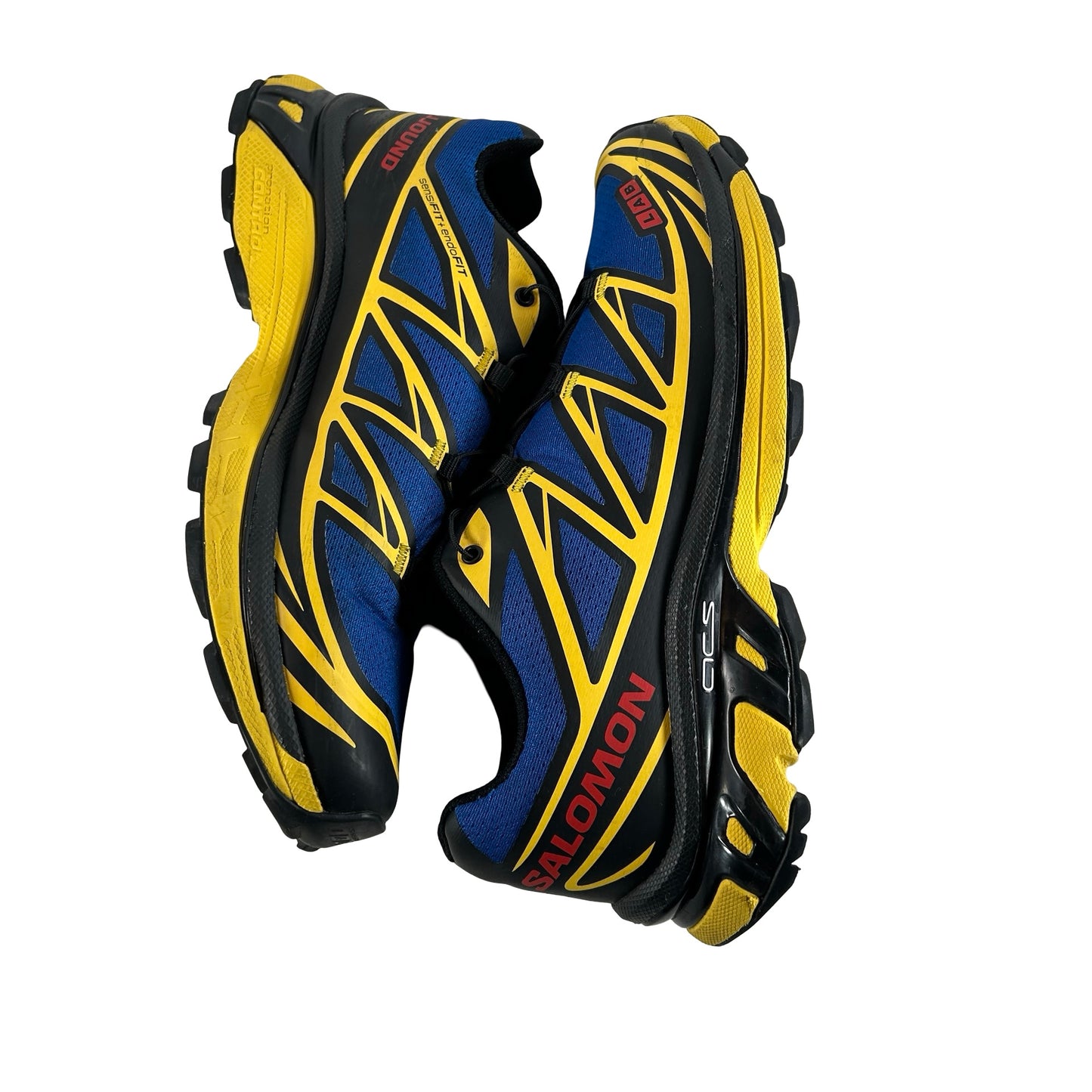 L49130400 Salomon XT-6 JJJJound Nautical Blue Lemon [USED] - 9 M (Used)