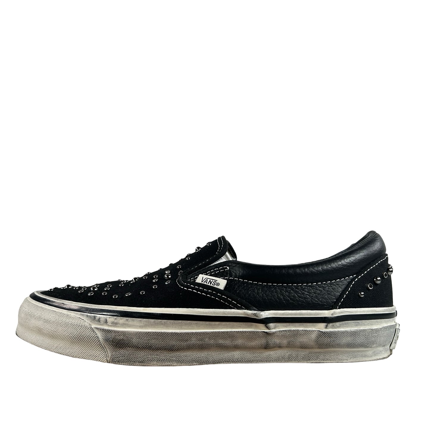 VN000D9PBKA Vans LX Classic Slip-On 98 Pearlized Pack Blackout [USED] - 9 M (Used)