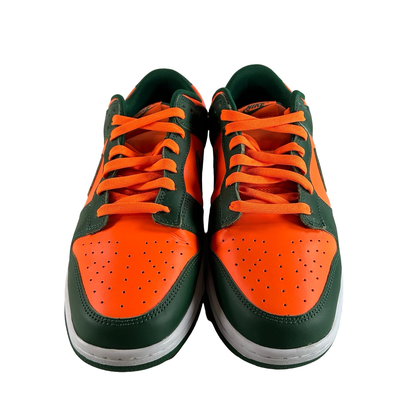 DD1391 300 Nike Dunk Low Retro Miami Hurricanes [USED] - 12 M (Used2)