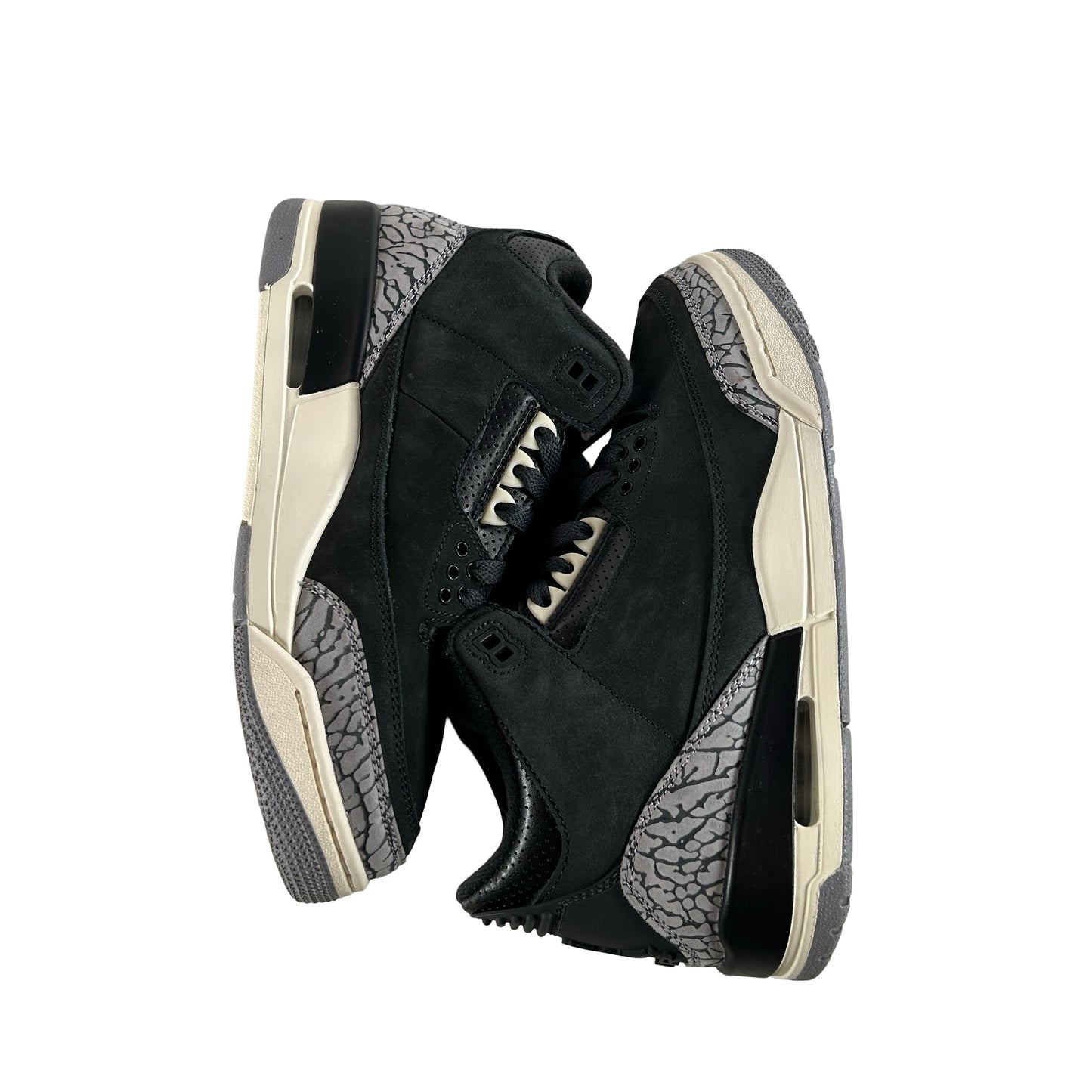 CK9246 001 Jordan 3 Retro Off Noir (Women's) [USED] - 8 W (Used2)