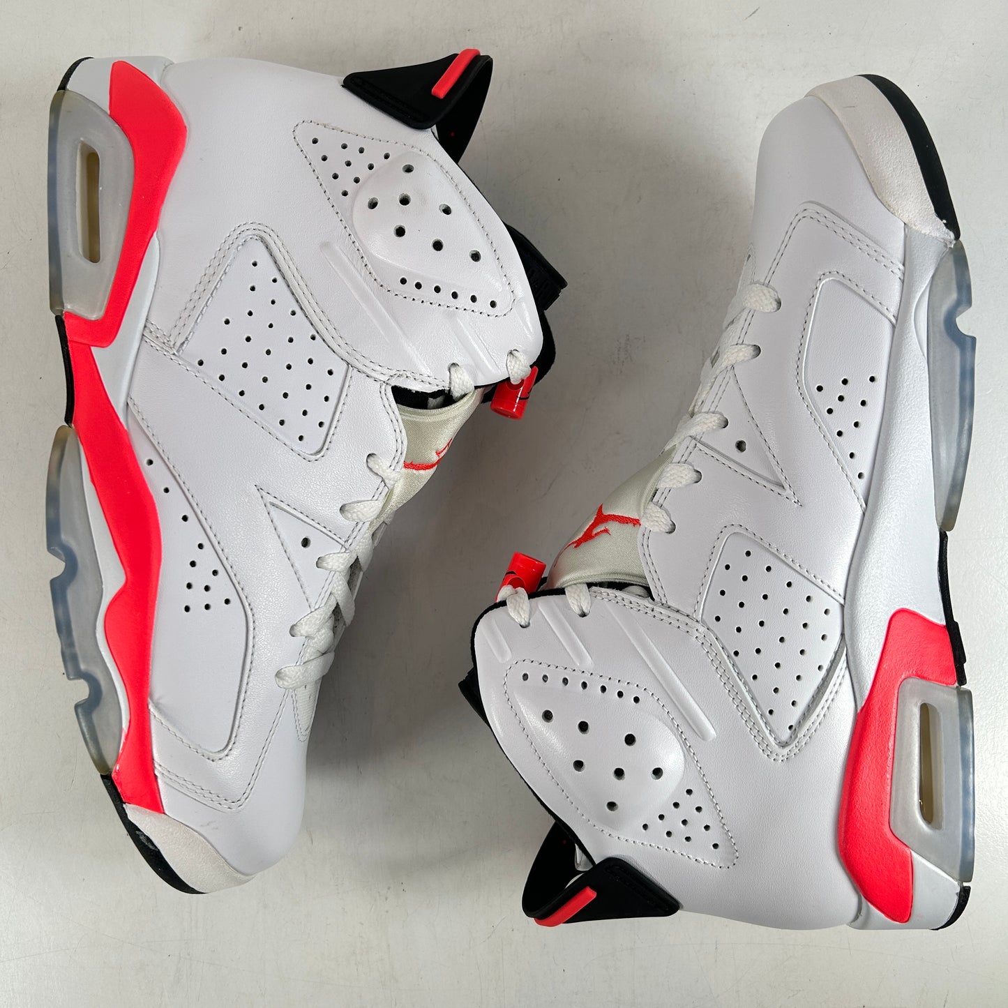 384664 123 Jordan 6 Retro Infrared White (2014) [CONDITIONAL]