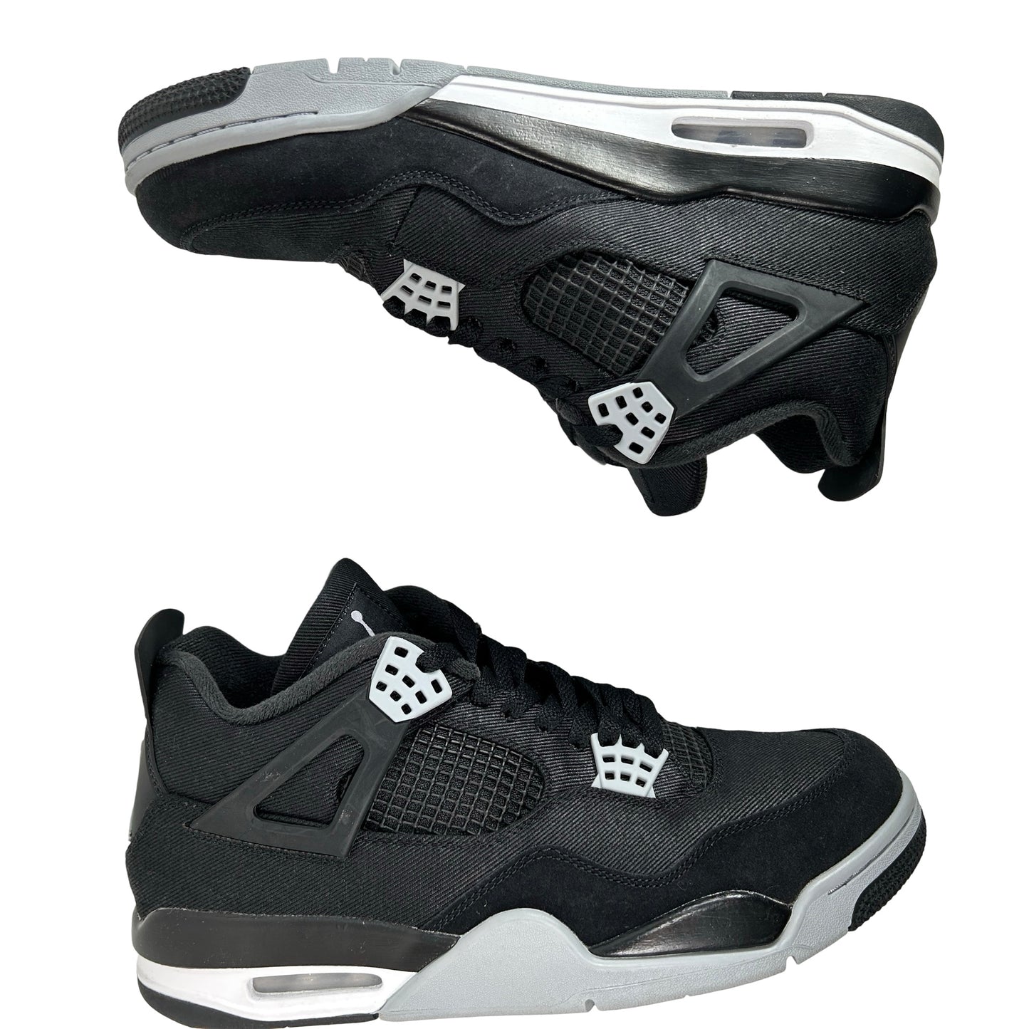 DH7138 006 Jordan 4 Retro SE Black Canvas [USED] - 11 M (Used)