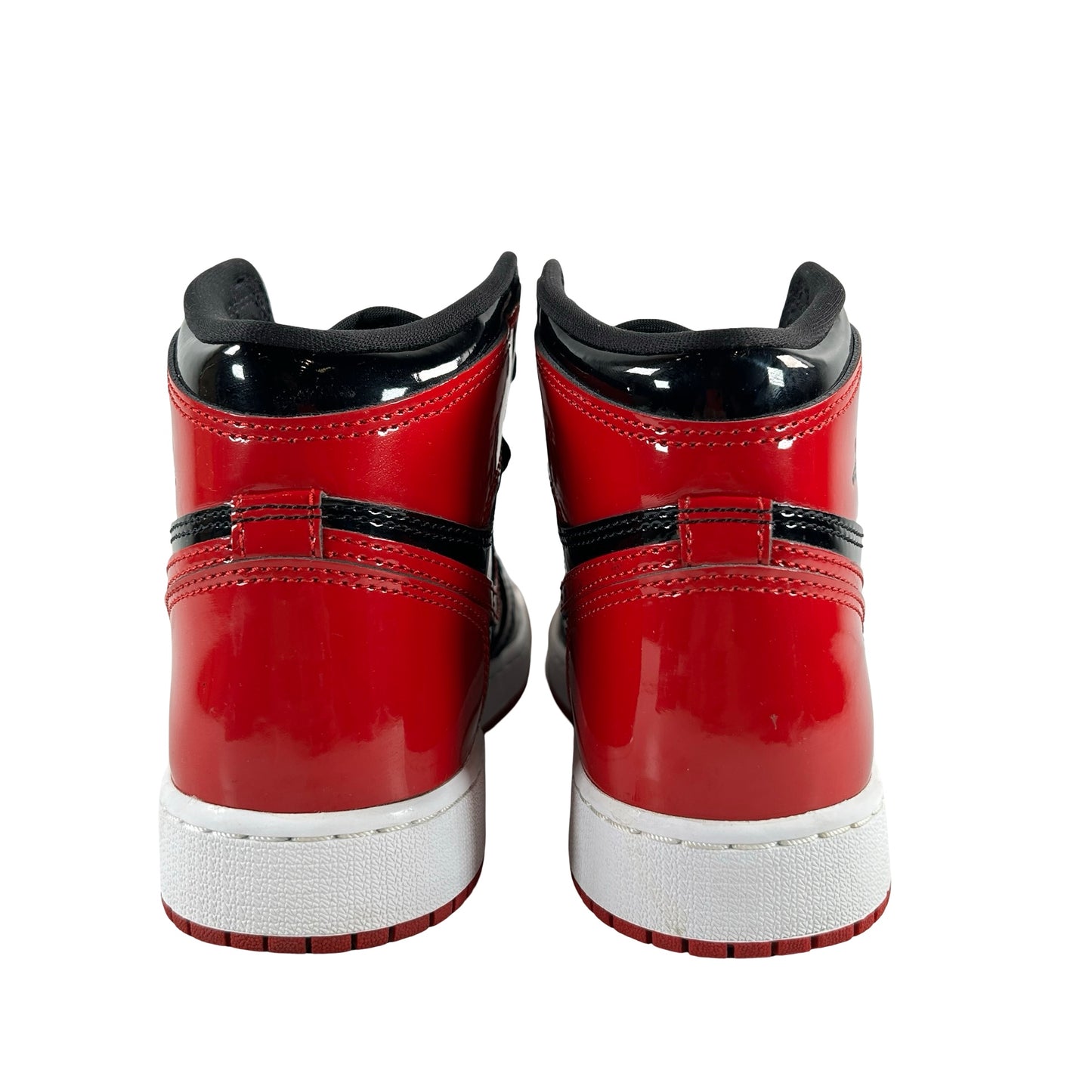 575441 063 Jordan 1 Retro High OG Patent Bred (GS) [USED] - 5 Y (Used4)