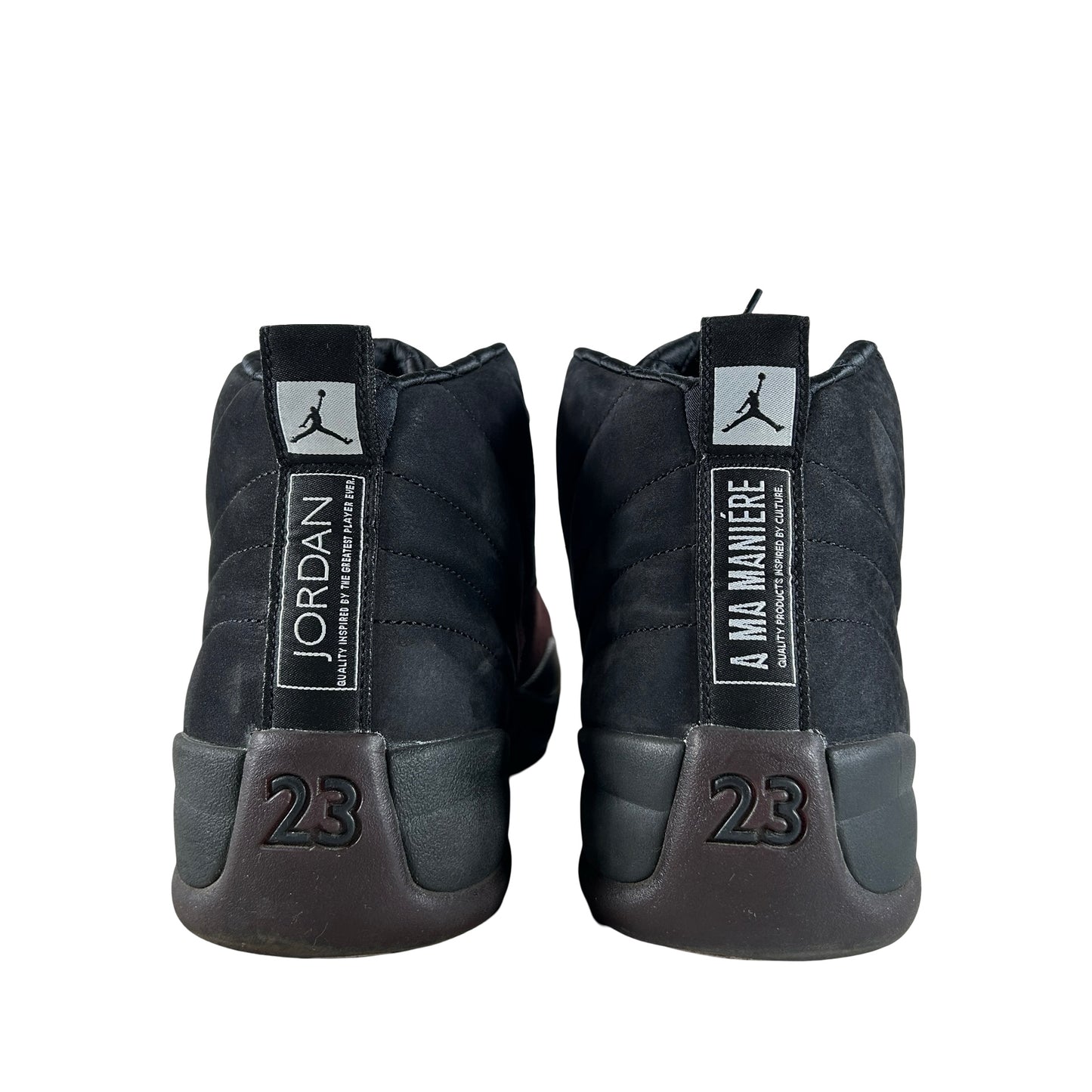 DV6989 001 Jordan 12 Retro SP A Ma Maniére Black (Women's) [USED] - 13 W (Used5)