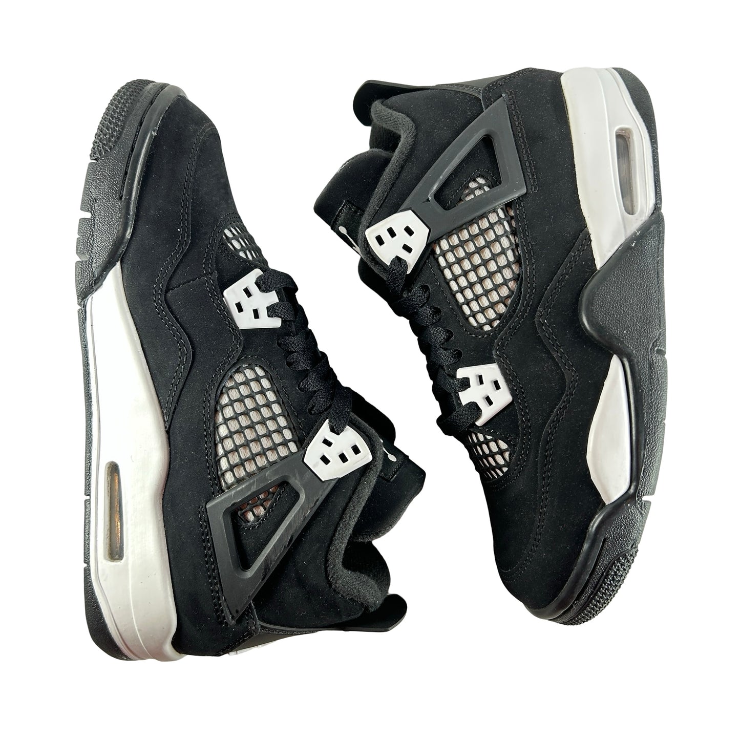 FQ8213 001 Jordan 4 Retro White Thunder (GS) [USED] - 4.5 Y (VNDS)