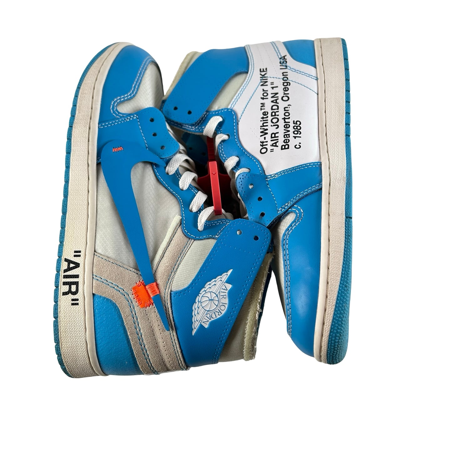 AQ0818 148 Jordan 1 Retro High Off-White UNC [USED] - 11 M (Used2)