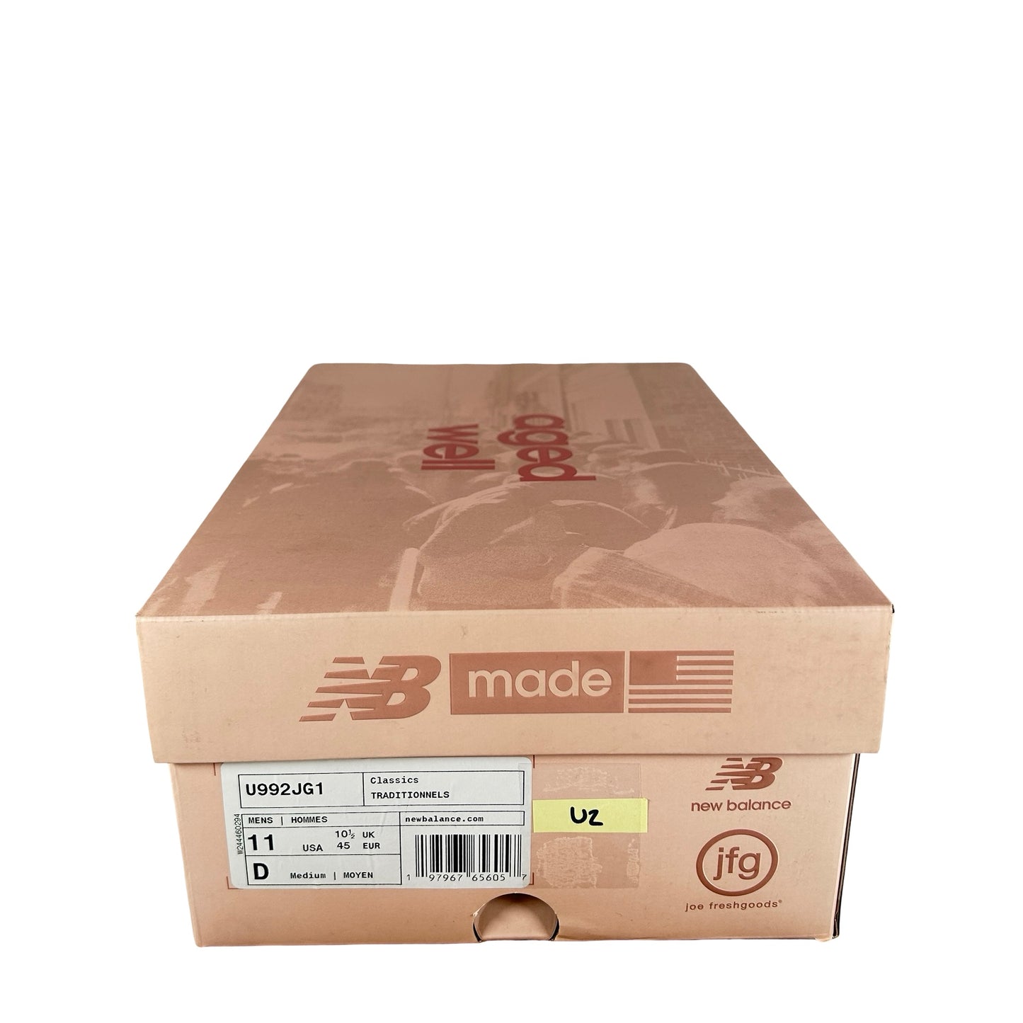 U992JG1 New Balance 992 MiUSA Joe Freshgoods Aged Well [USED] - 11 M (Used2)