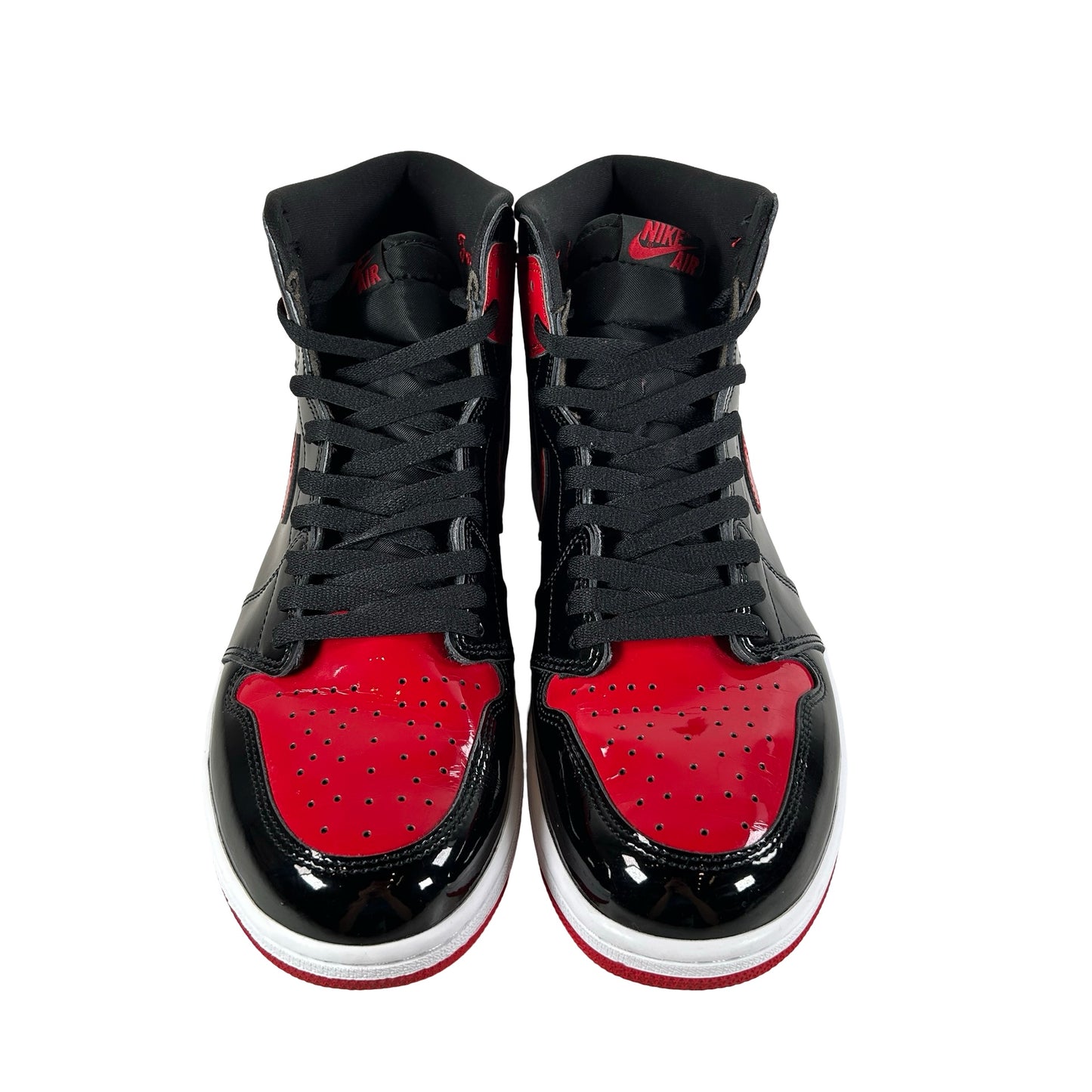 555088 063 Jordan 1 Retro High OG Patent Bred [USED] - 12 M (Used5)