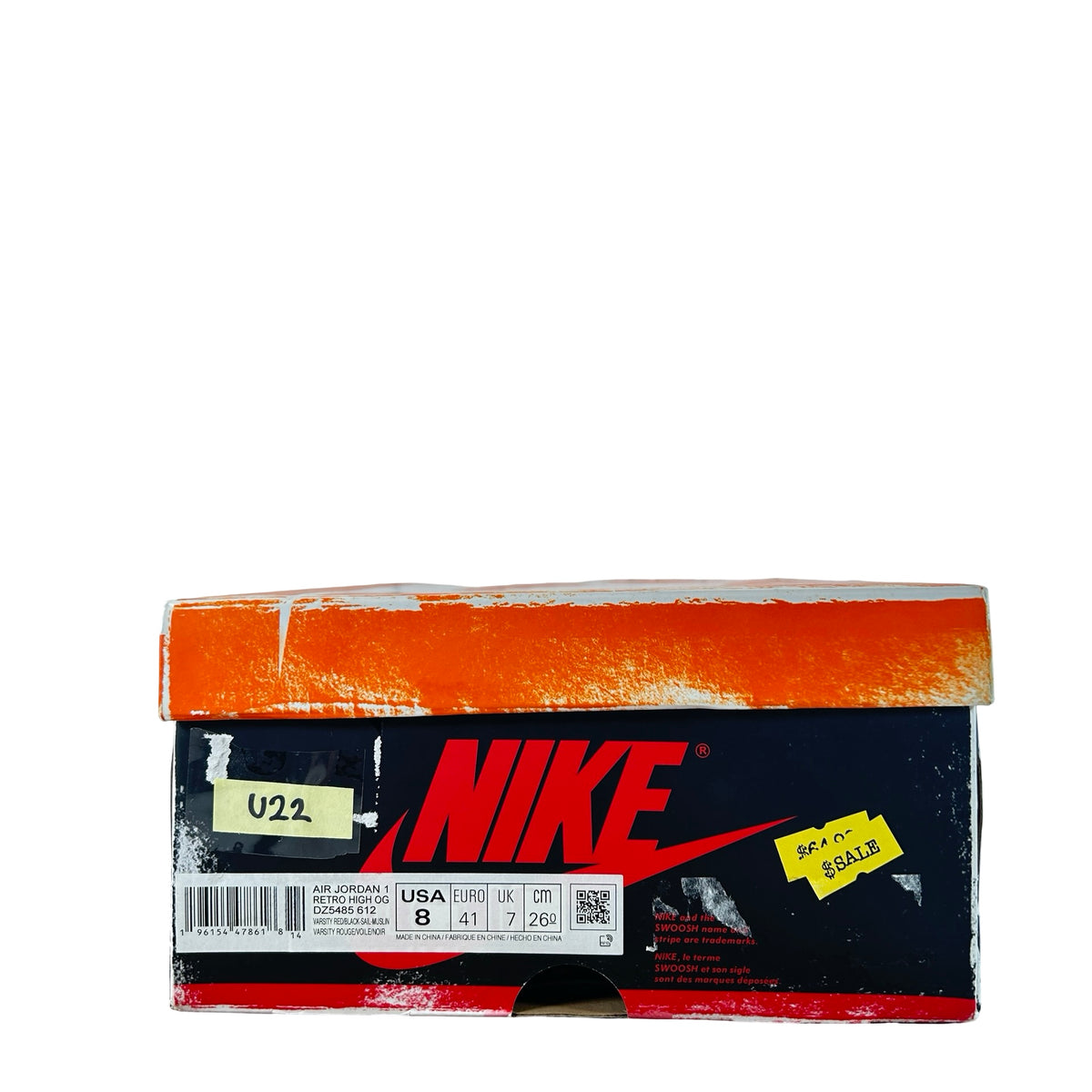 DZ5485 612 Jordan 1 Retro High OG Chicago Lost And Found [USED] - 8 M (Used22)