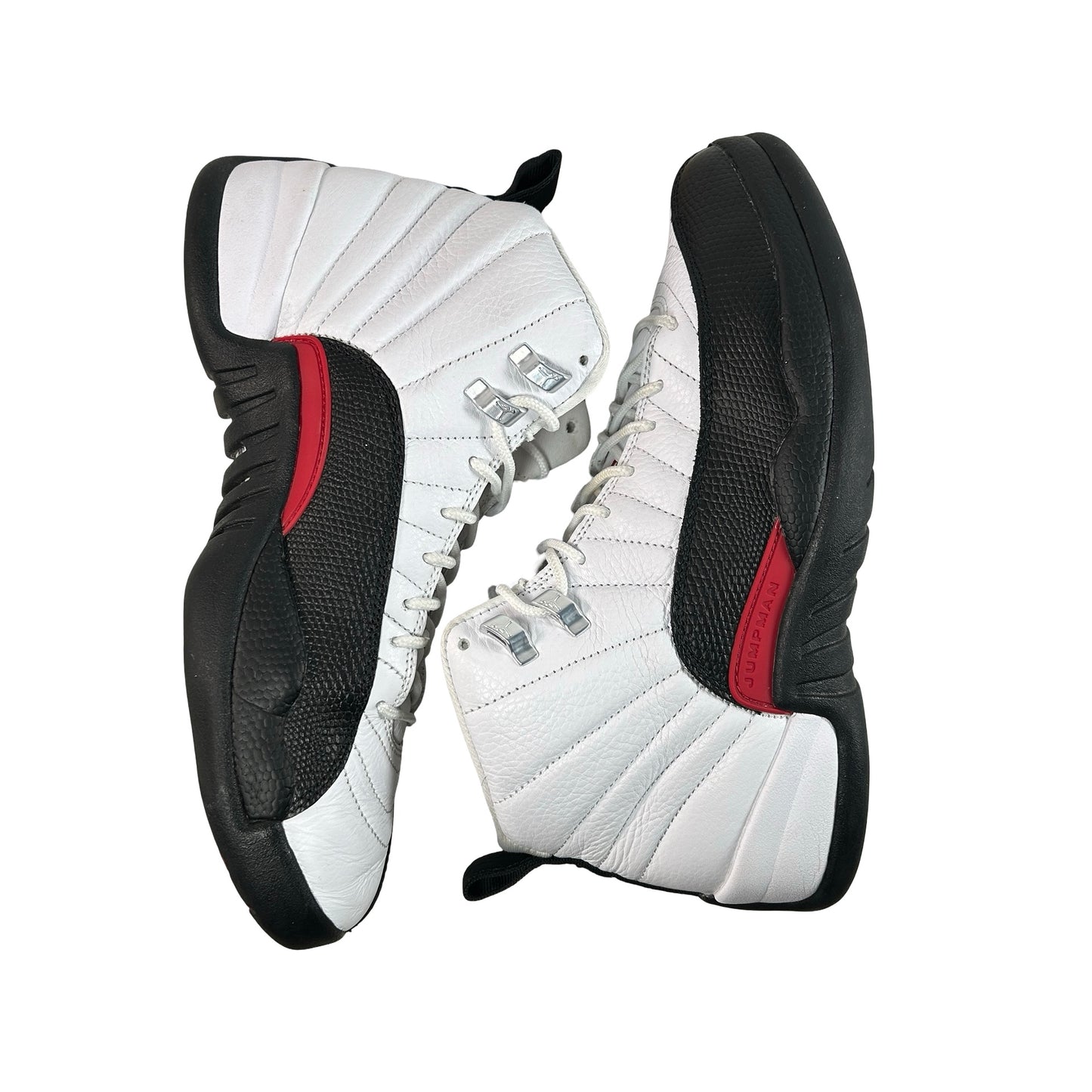 CT8013 162 Air Jordan 12 Red Taxi [USED] - 8.5 M (Used)