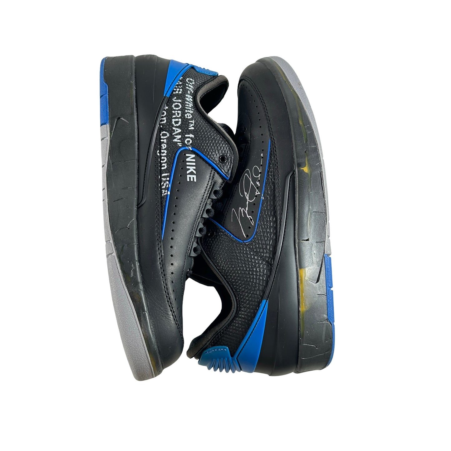 DJ4375 004 Jordan 2 Retro Low SP Off-White Black Blue [USED] - 10.5 M (Used5)