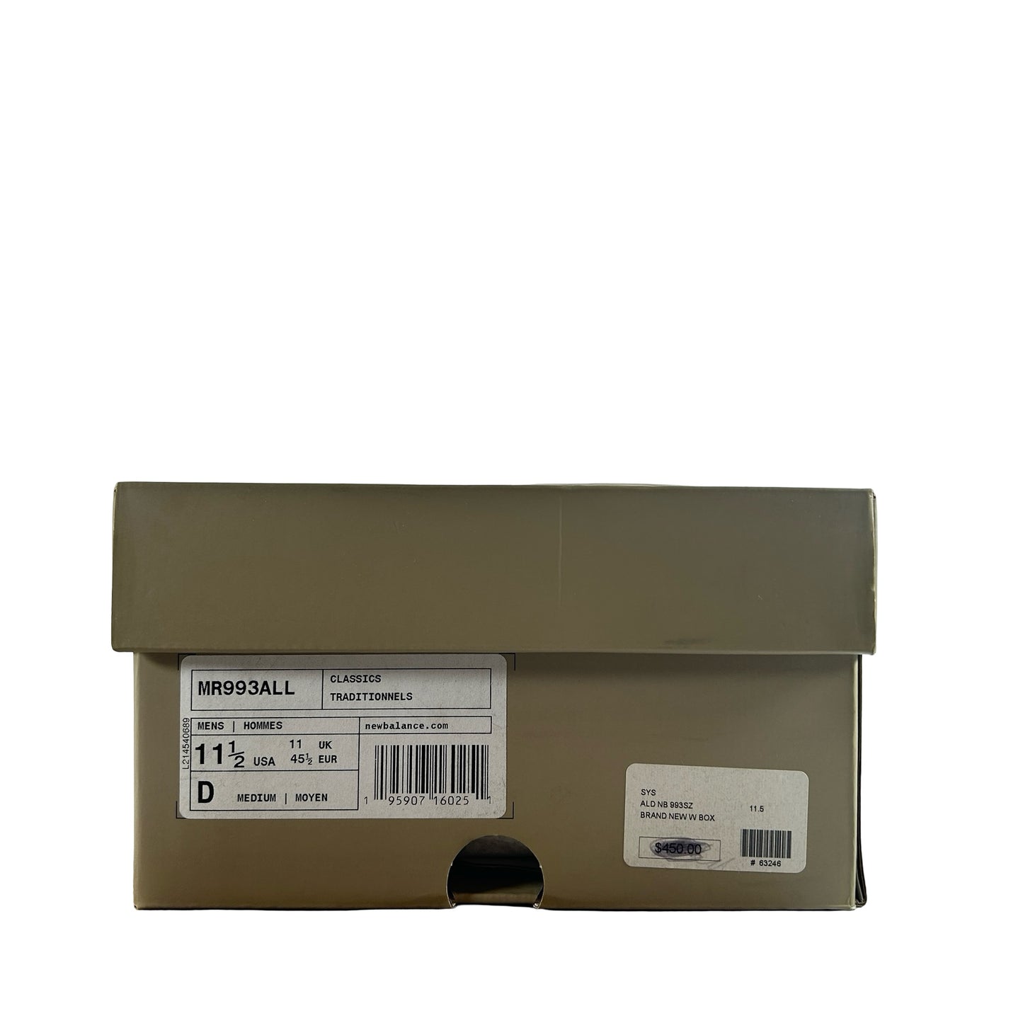 MR993ALL New Balance 993 Aime Leon Dore Taupe [USED] - 11.5 (Used)