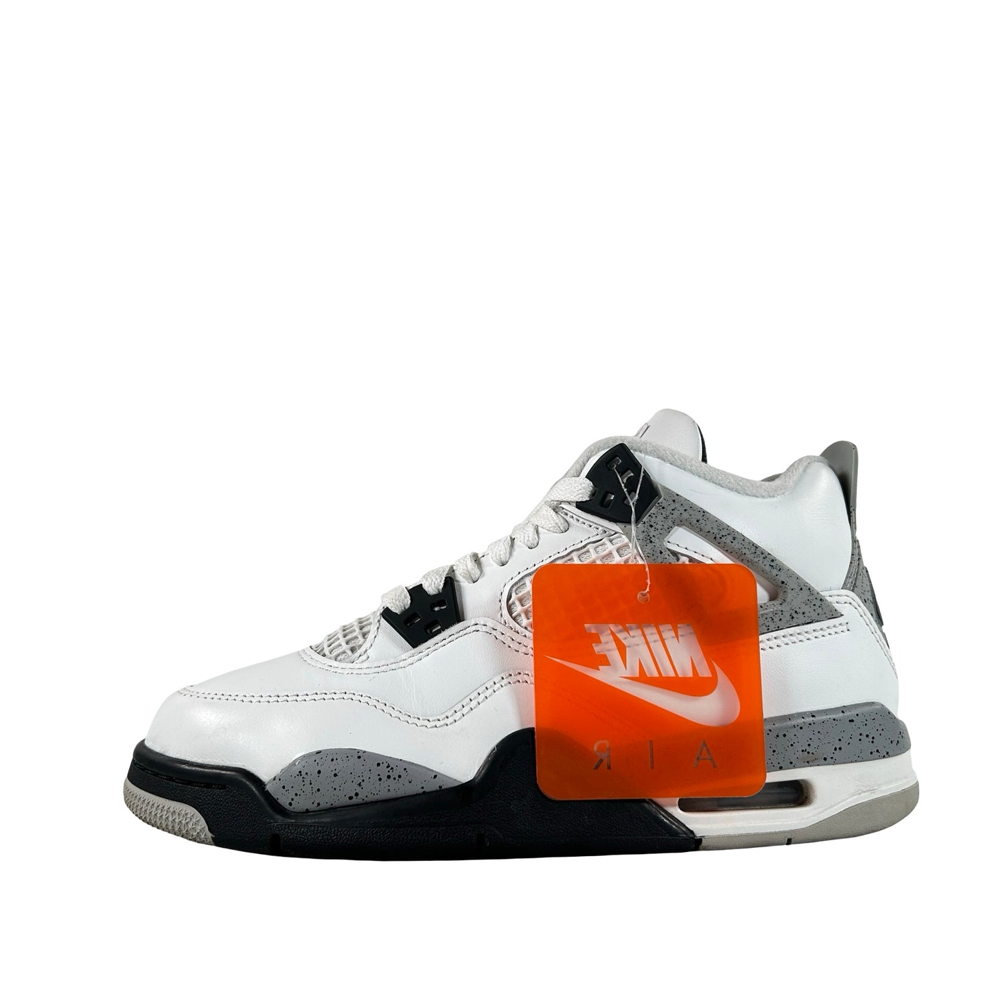 IB4171 100 Jordan 4 Retro White Cement (2025) (GS) [USED] - 5 Y (Used)