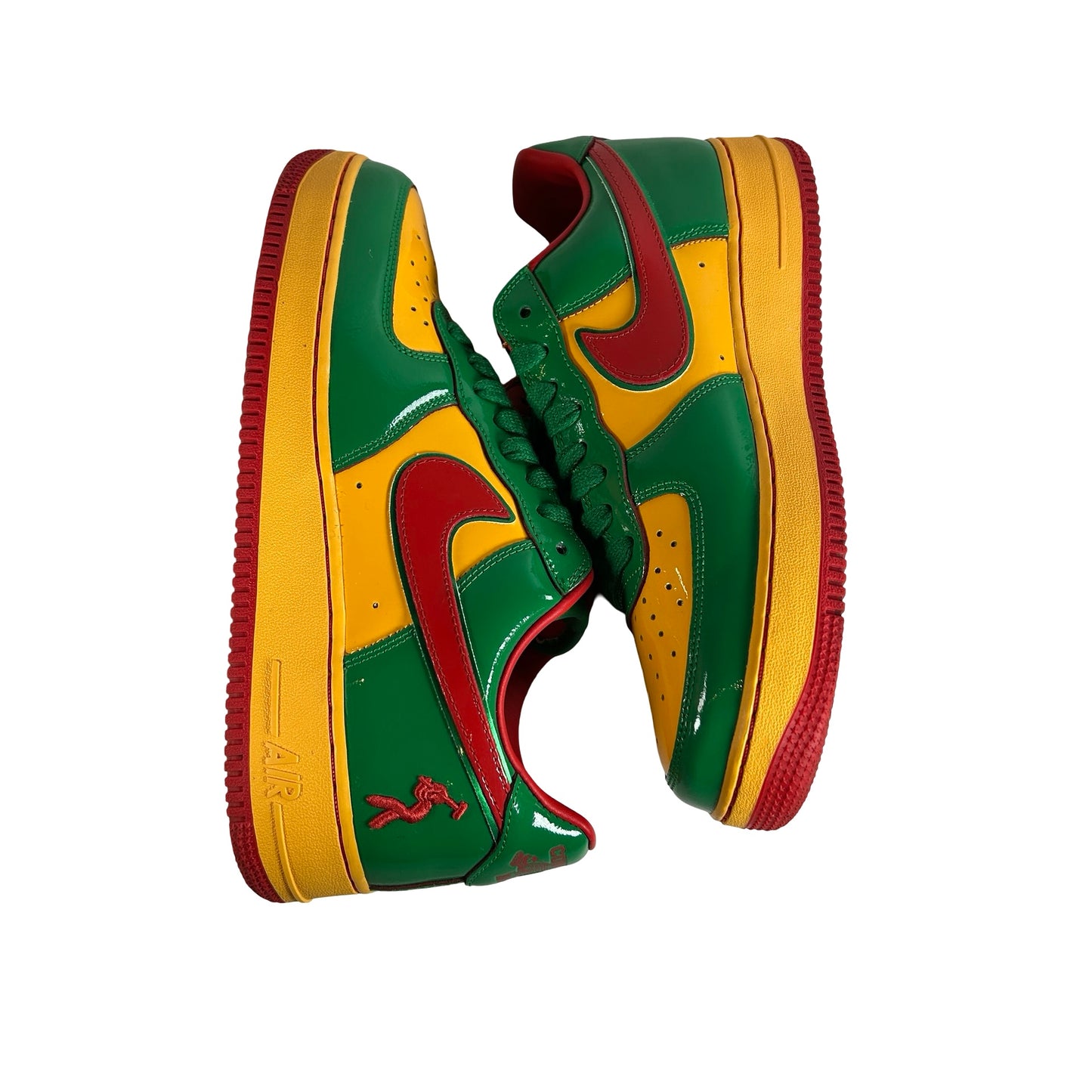 IH4383 300 Nike Air Force 1 Low Lil Yachty Concrete Boys Lucky Green [USED] - 10 M (Used4)