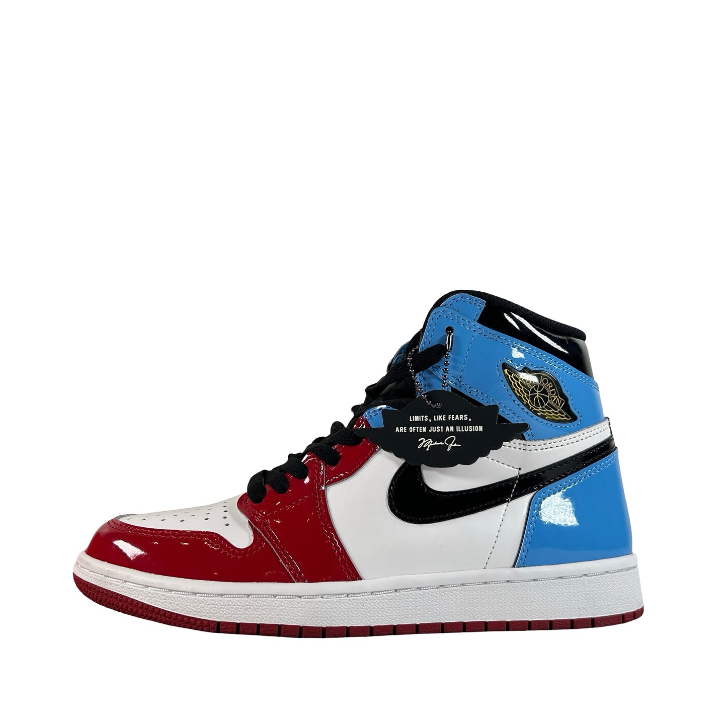 CK5666 100 Jordan 1 Retro High Fearless UNC Chicago [USED] - 7 M (Used)