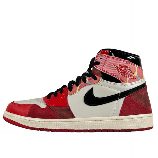 DV1748 601 Jordan 1 Hi Spider-Man Across the Spider-Verse [USED] - 14 M (Used)