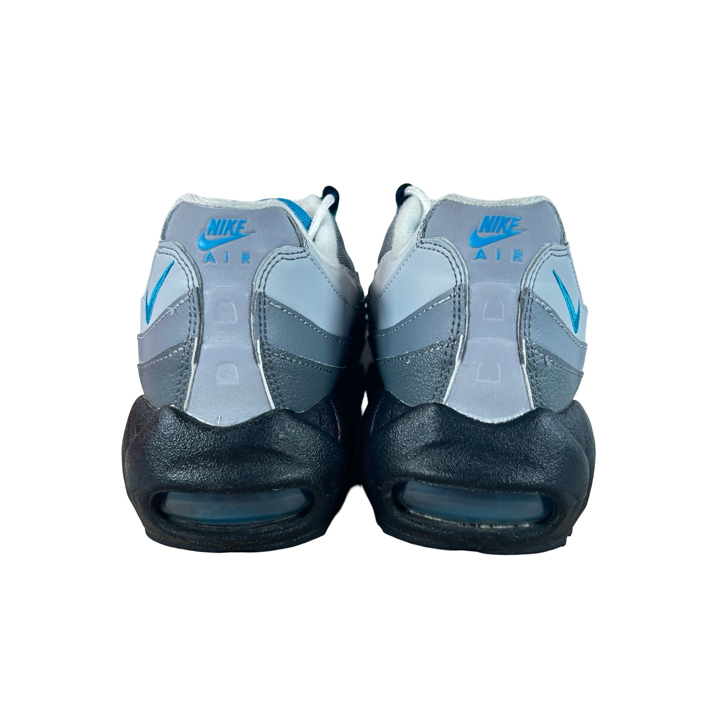 CJ3906 002 Nike Air Max 95 Recraft Grey Laser Blue (GS) [USED] - 6 Y (Used)