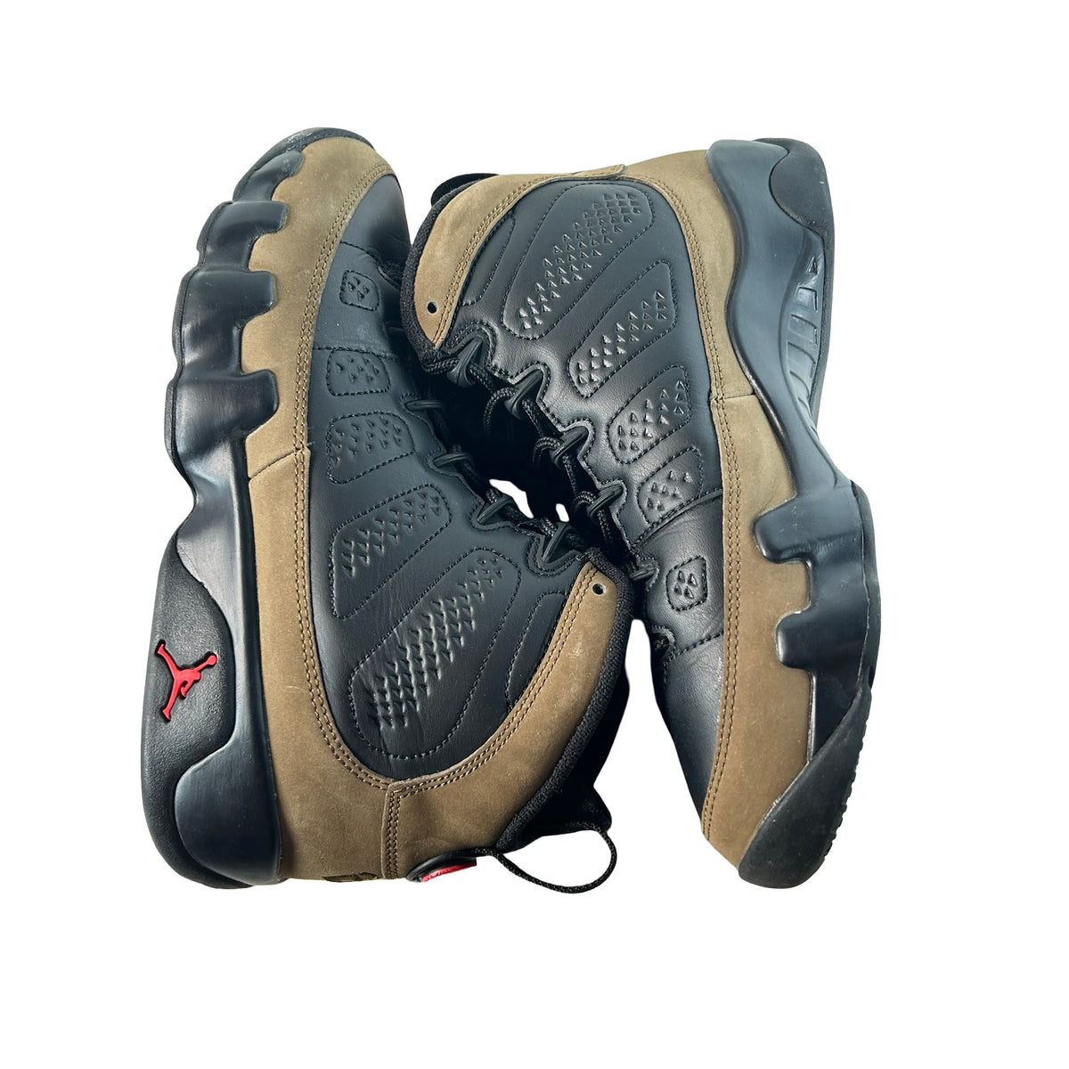 HV4574 030 Jordan 9 Retro Olive (2024) (GS) [USED] - 7 Y (Used2) (No Box2)