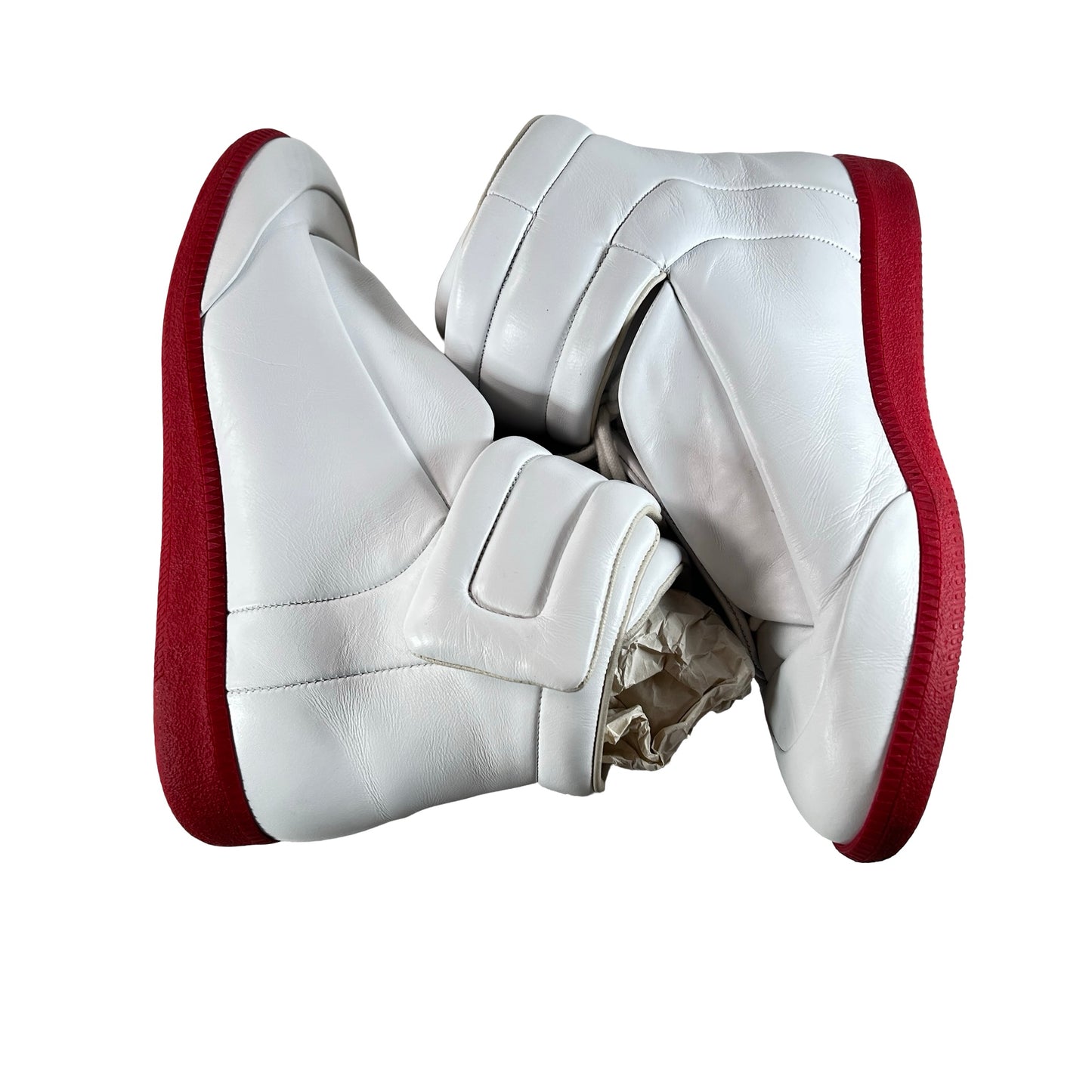 S37WS0234SX8865961 Maison Margiela Future White Red [USED] - 42 EU / 9 M US (Used)