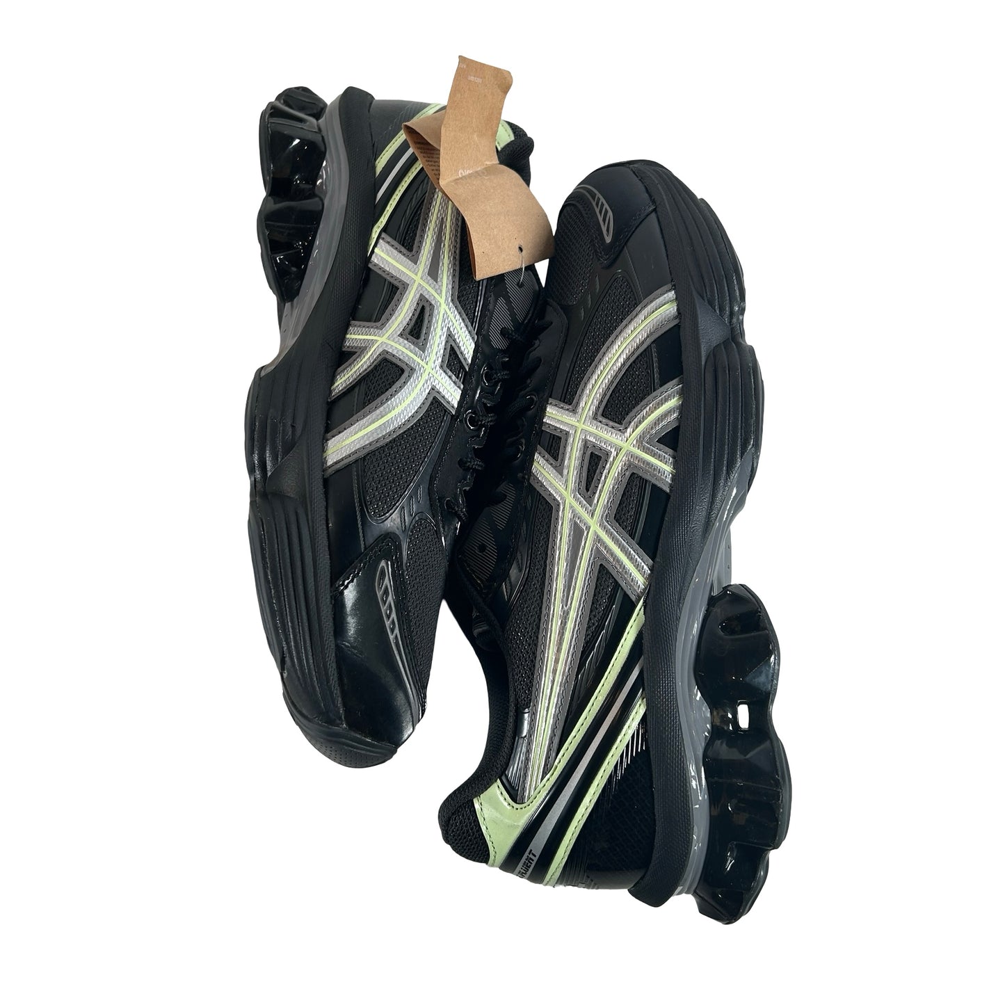 1203A962 020 ASICS Gel-Kinetic Fluent Graphite Grey Illuminate Yellow [USED]. - 11 M (Used)