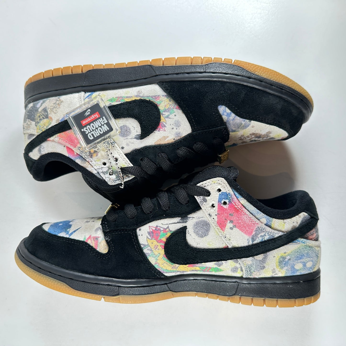 FD8778 001 Nike SB Dunk Low Supreme Rammellzee [USED] - 8.5 M (Used2)