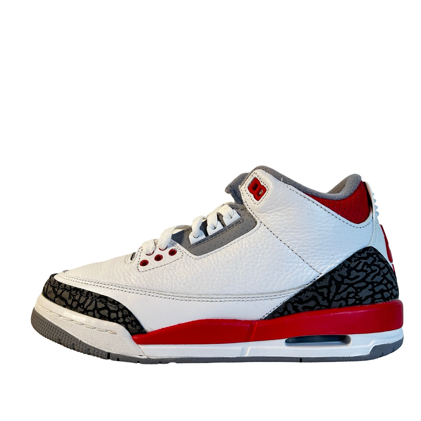 DM0967 160 Jordan 3 Retro Fire Red (2022) (GS) [USED] - 7 Y (Used5)