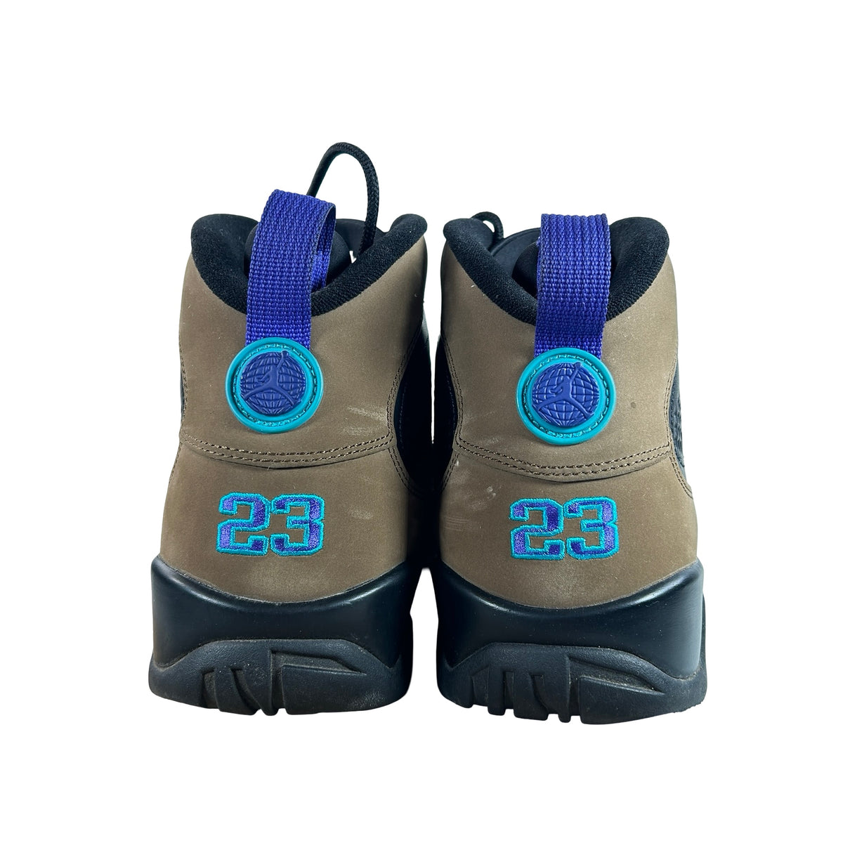 CT8019 034 Jordan 9 Retro Light Olive Concord [USED]- 14 (Used)