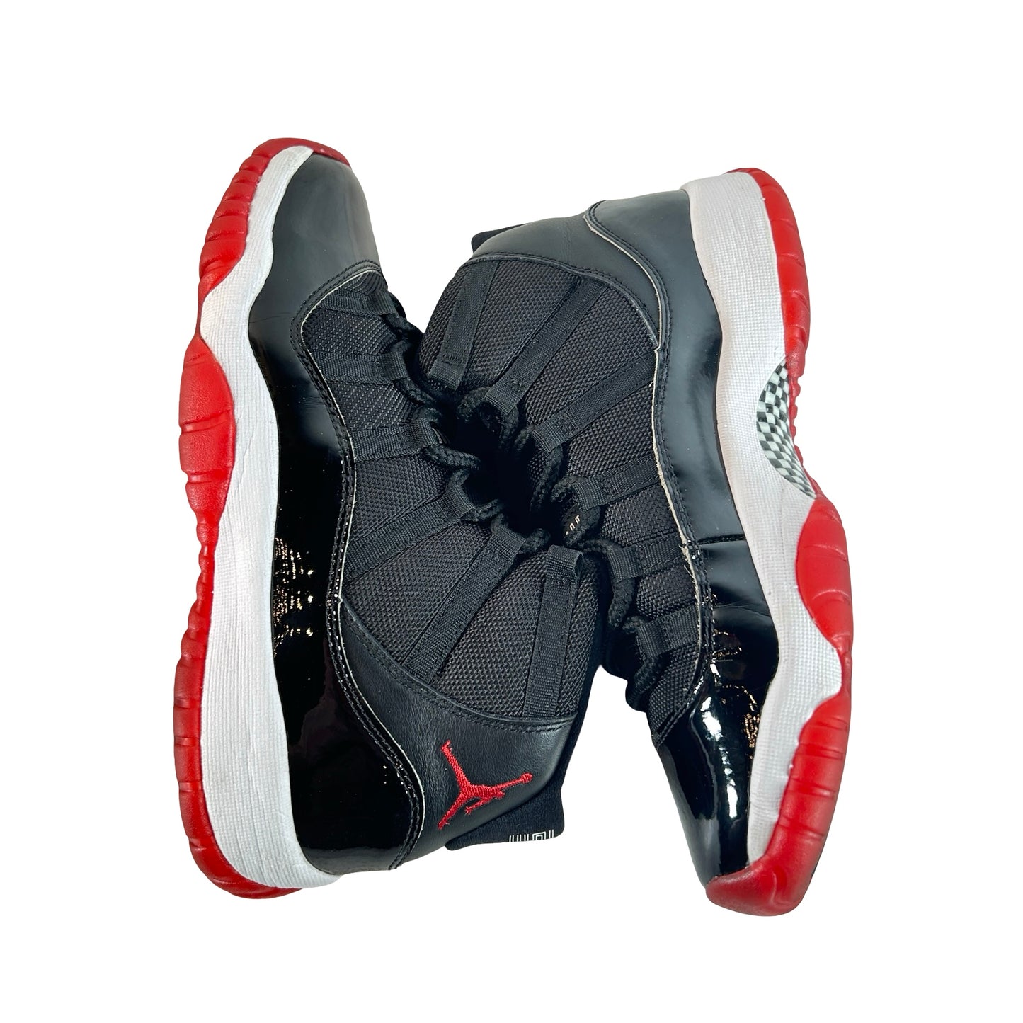 378038 061 Jordan 11 Retro Playoffs Bred (2019) (GS) [USED] - 7 Y (Used) (No Insoles) (Replace Box)
