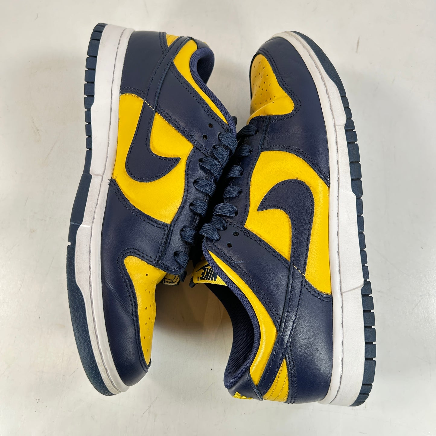 DD1391 700 Nike Dunk Low Michigan (2021) [USED] - 8 M (Used) (No Box)