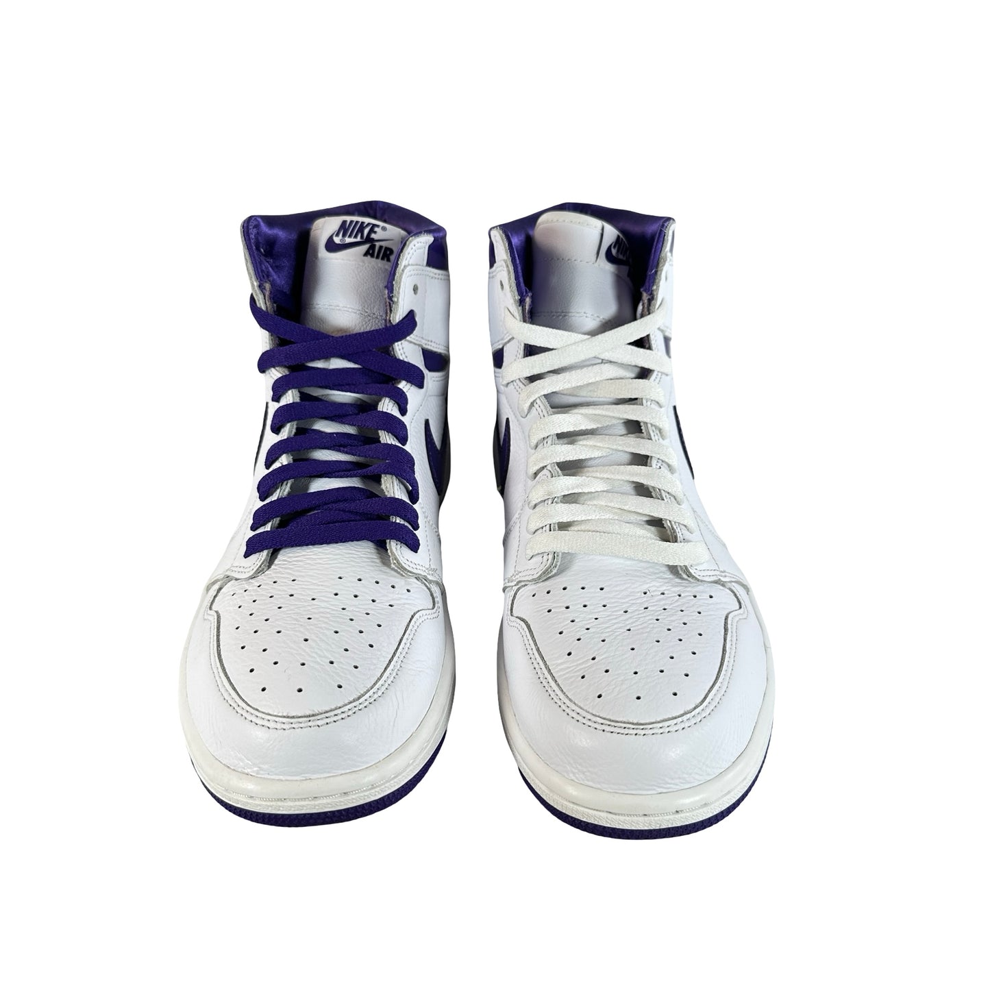 CD0461 151 Wmns Jordan 1 Retro High Court Purple [USED] - 11.5 W (Used2)