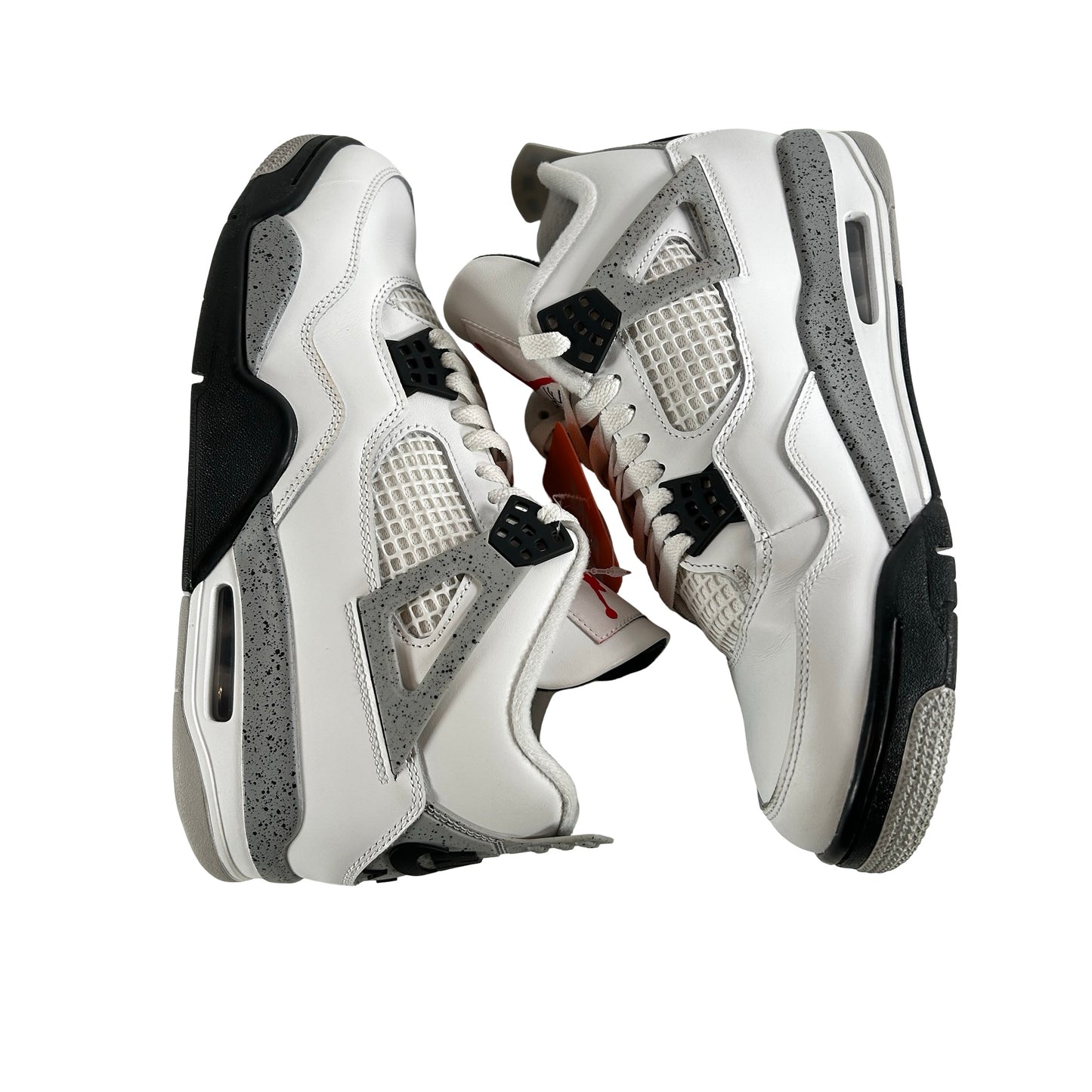 FV5029 100 Jordan 4 Retro White Cement (2025) [USED] - 9.5 M (Used)