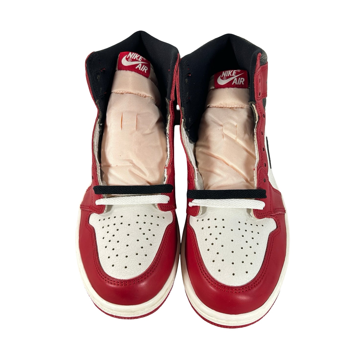 DZ5485 612 Jordan 1 Retro High OG Chicago Lost and Found [Mark On Back Midsole Left Shoe] [No Box] - 9.5 M