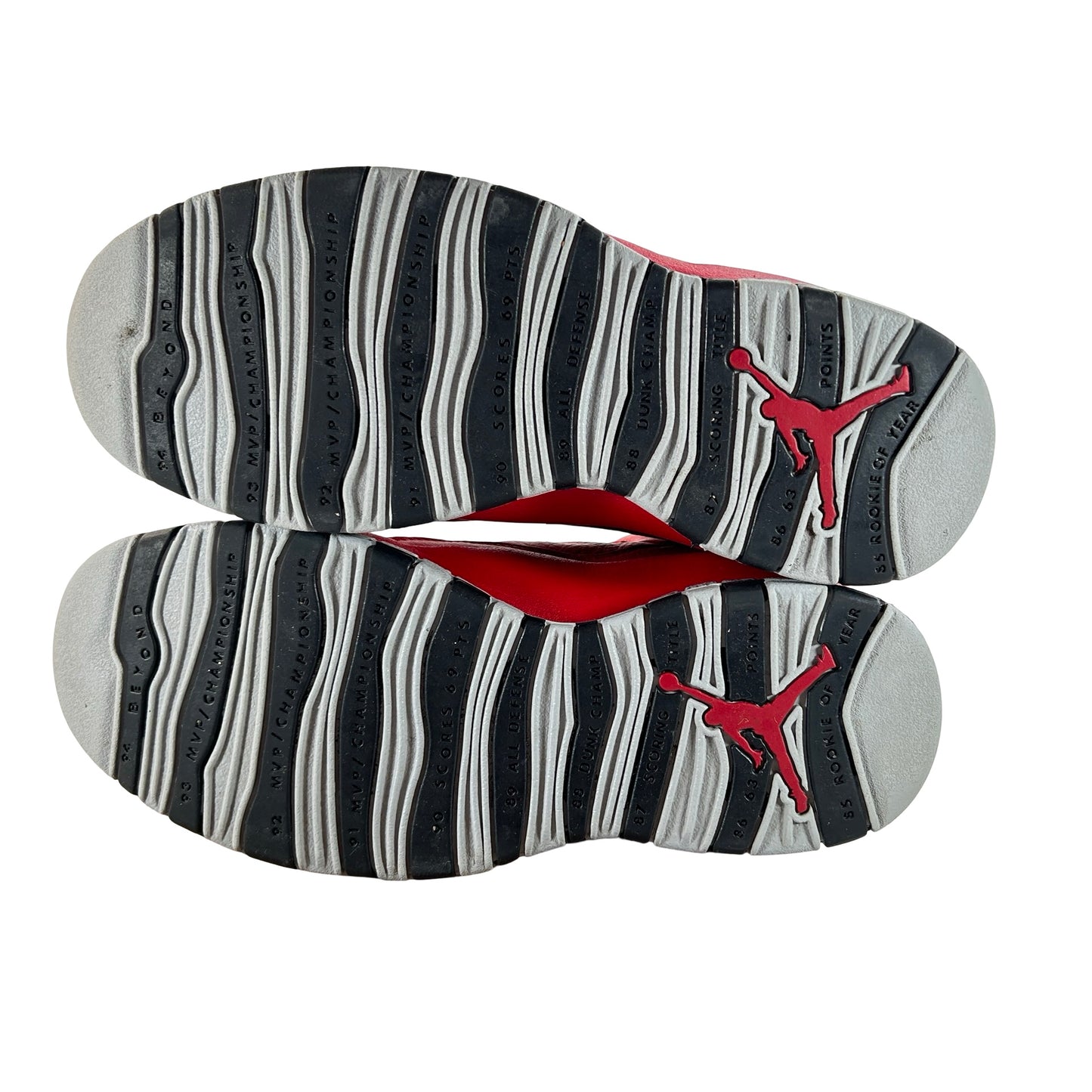 705178 601 Jordan 10 Retro Bulls Over Broadway [USED] - 10 M (Used) (No Box)